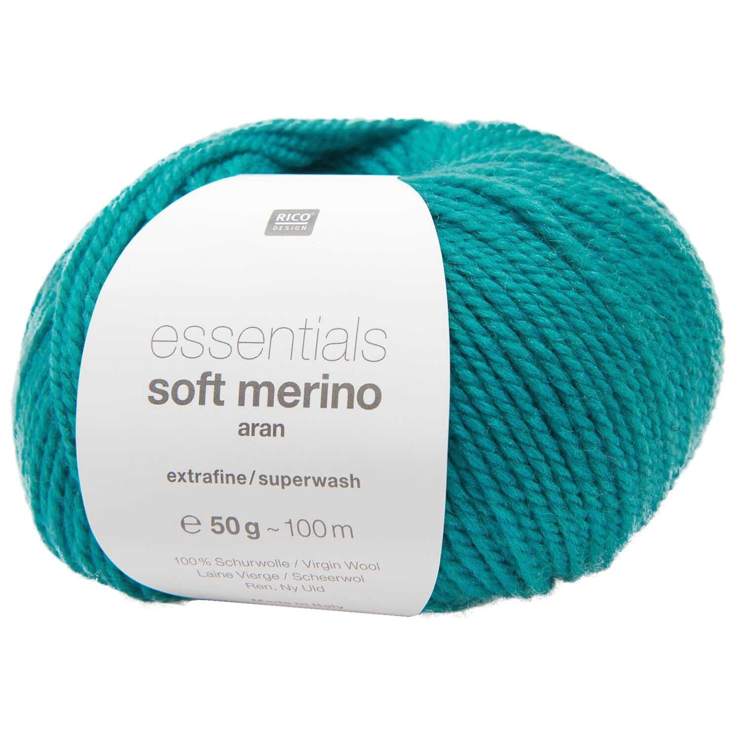 Essentials soft merino aran, 50g