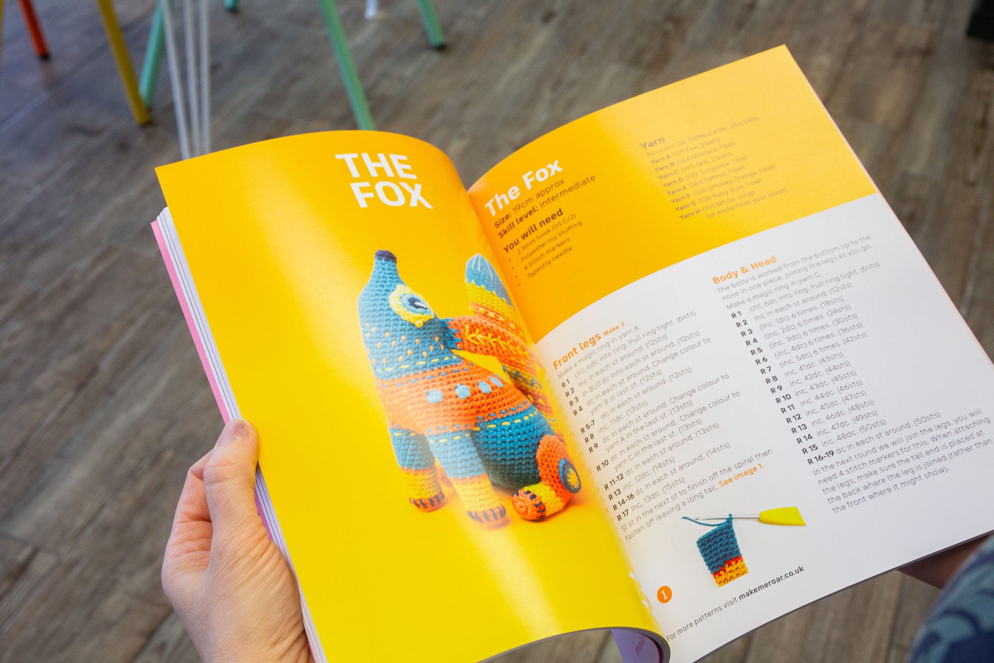 Discover the magic of Kate’s Alibriji-inspired creations! This first volume features 6 of Kate's unique amigurumi patterns, each brought to life with full-colour photographs and step-by-step instructions in Kate’s Mccully signature, brilliantly easy-to-follow style. A4 luxury printed booklet