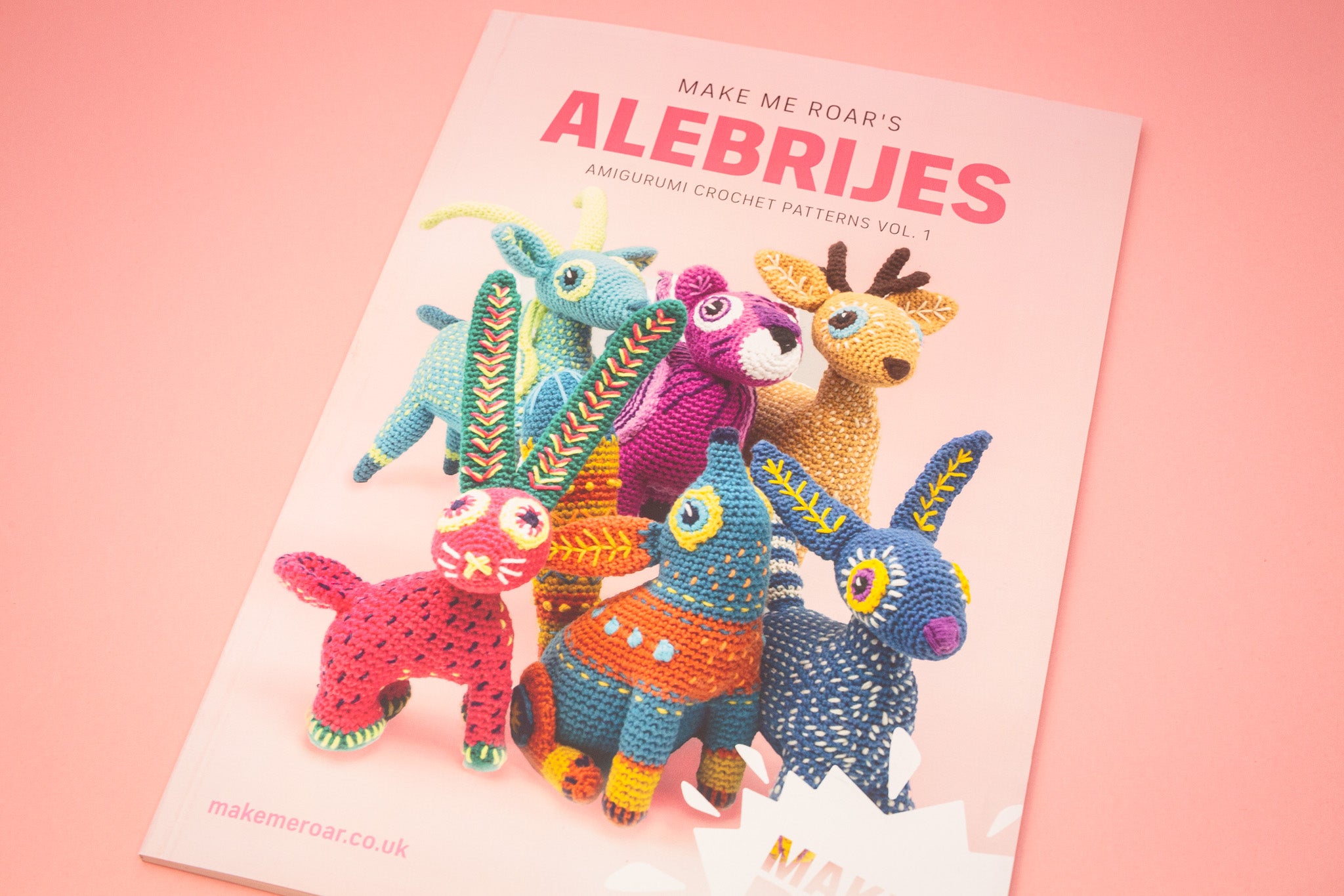 Discover the magic of Kate’s Alibriji-inspired creations! This first volume features 6 of Kate's unique amigurumi patterns, each brought to life with full-colour photographs and step-by-step instructions in Kate’s Mccully signature, brilliantly easy-to-follow style. A4 luxury printed booklet