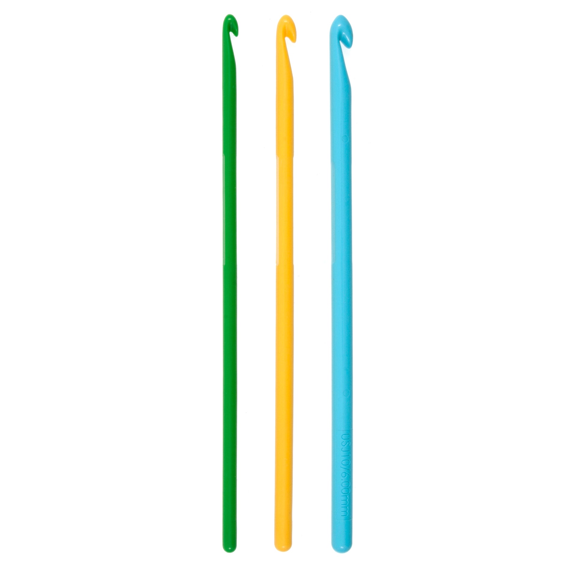 Children's crochet hooks, pack of 3