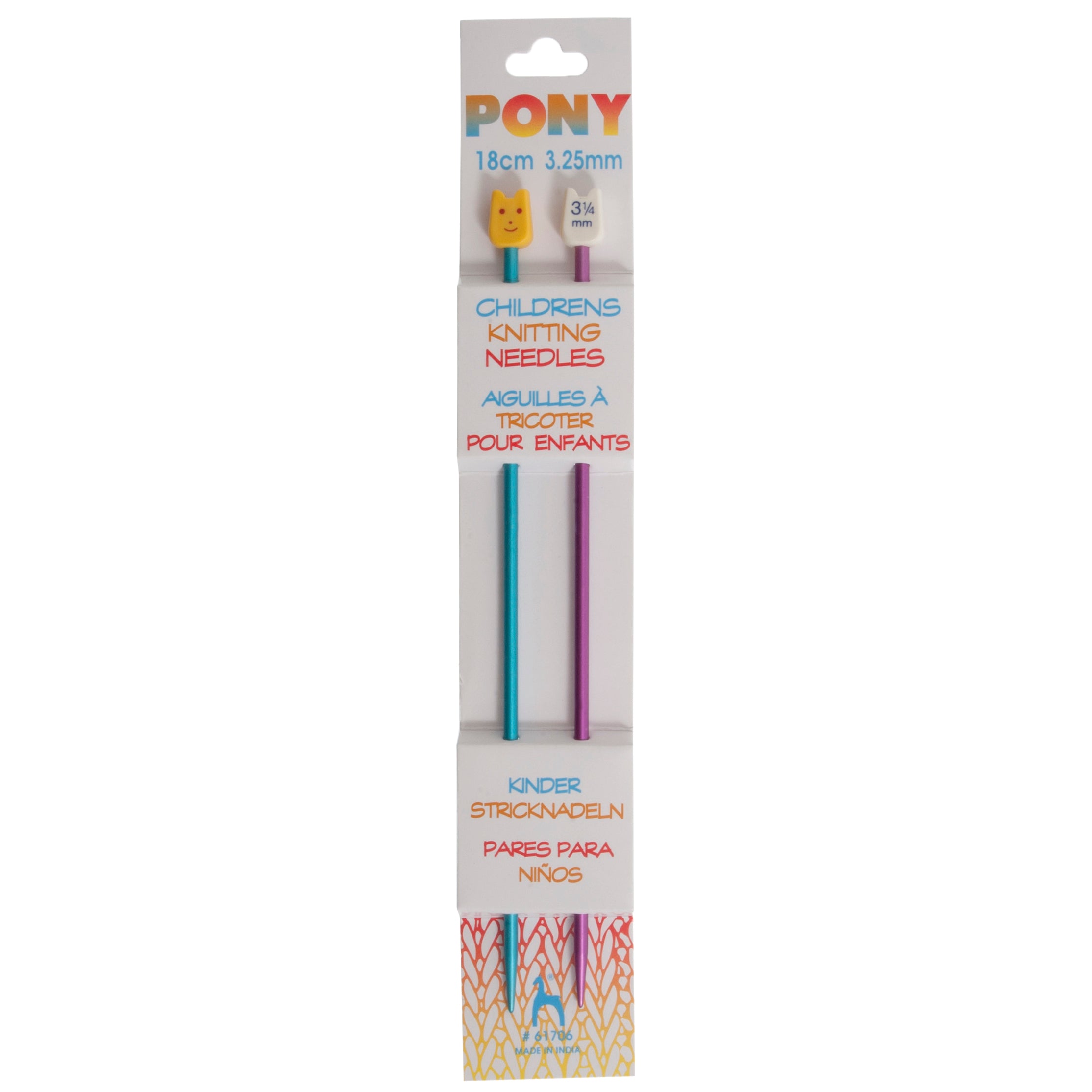 Children's Knitting needles: Single-Ended: