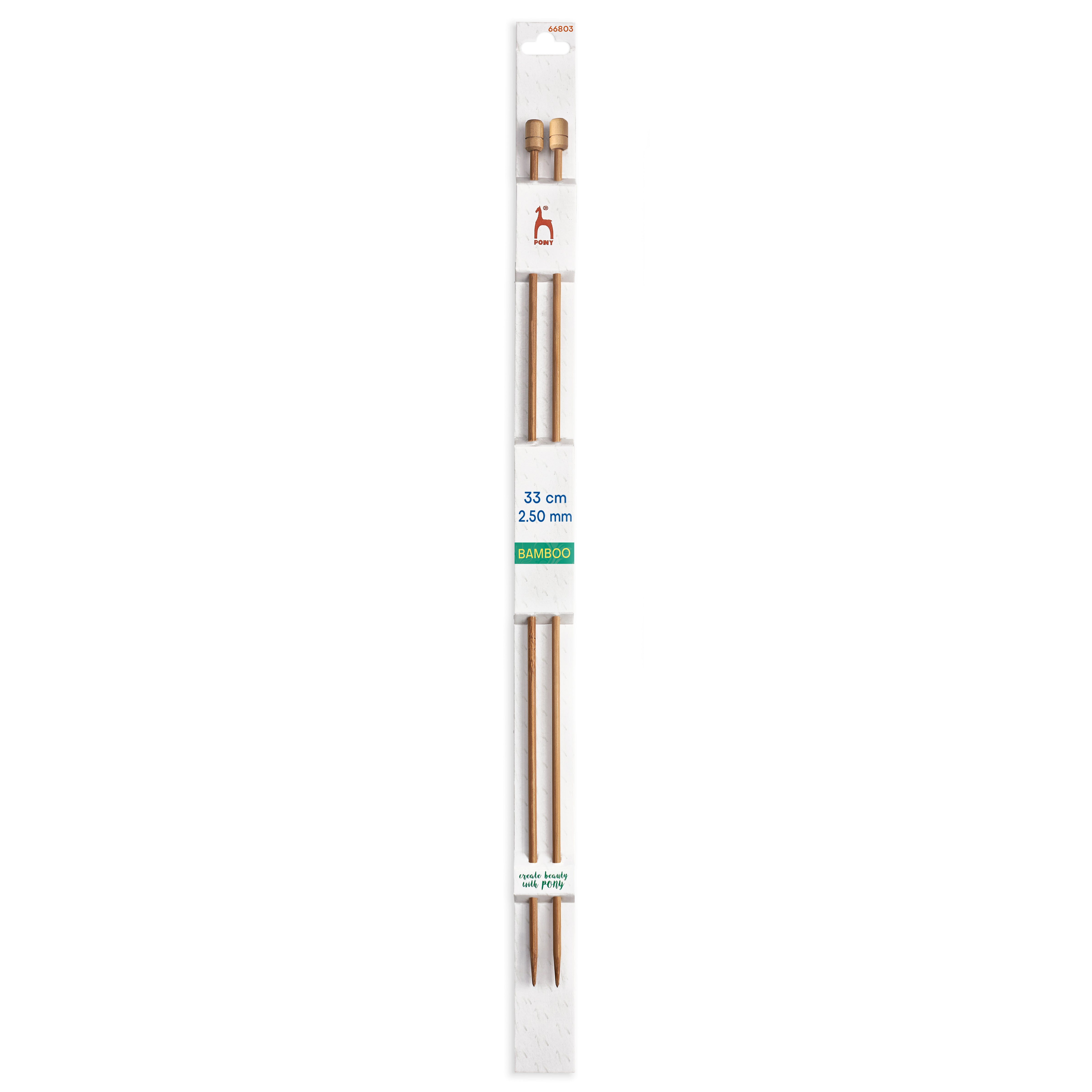 Bamboo knitting needles
