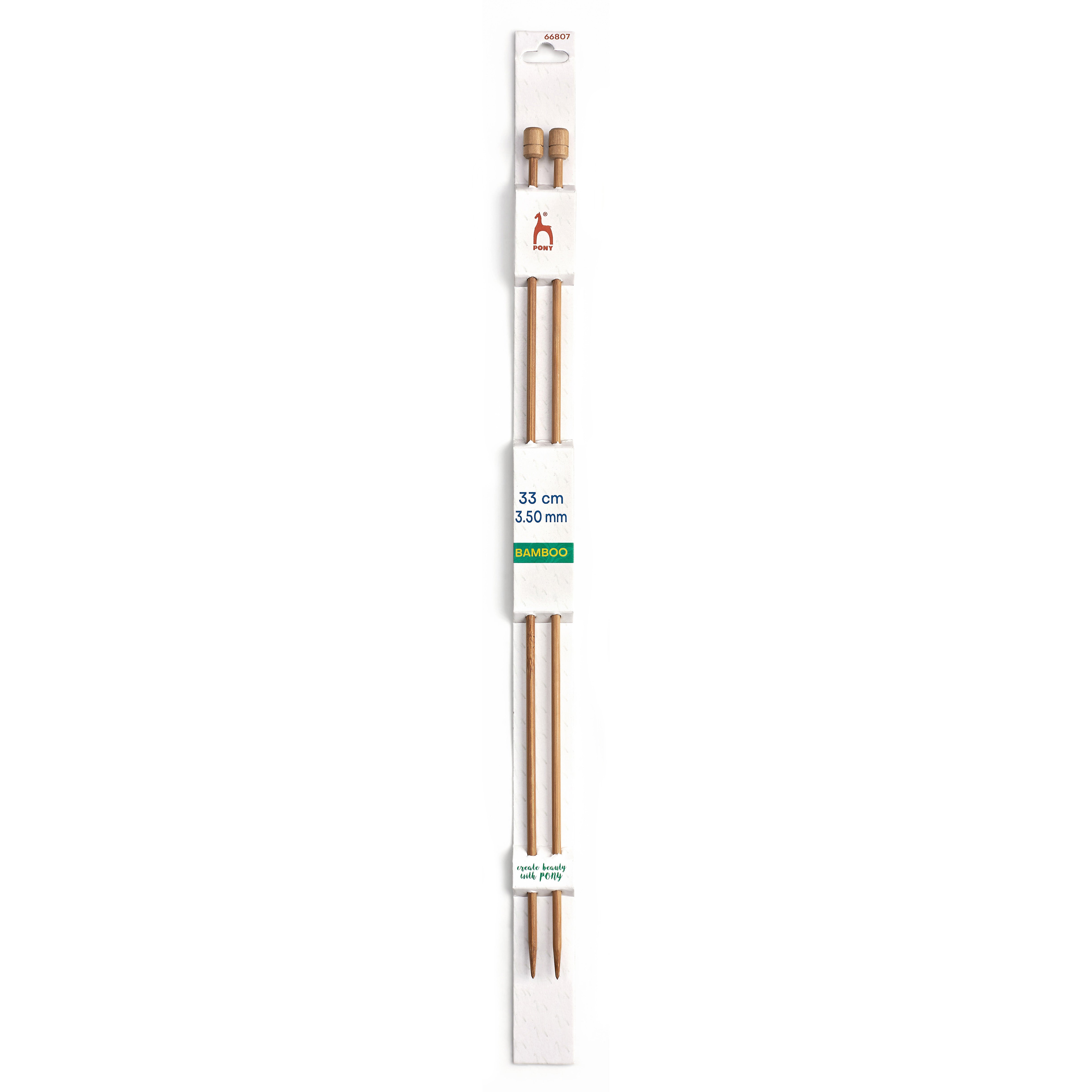 Bamboo knitting needles