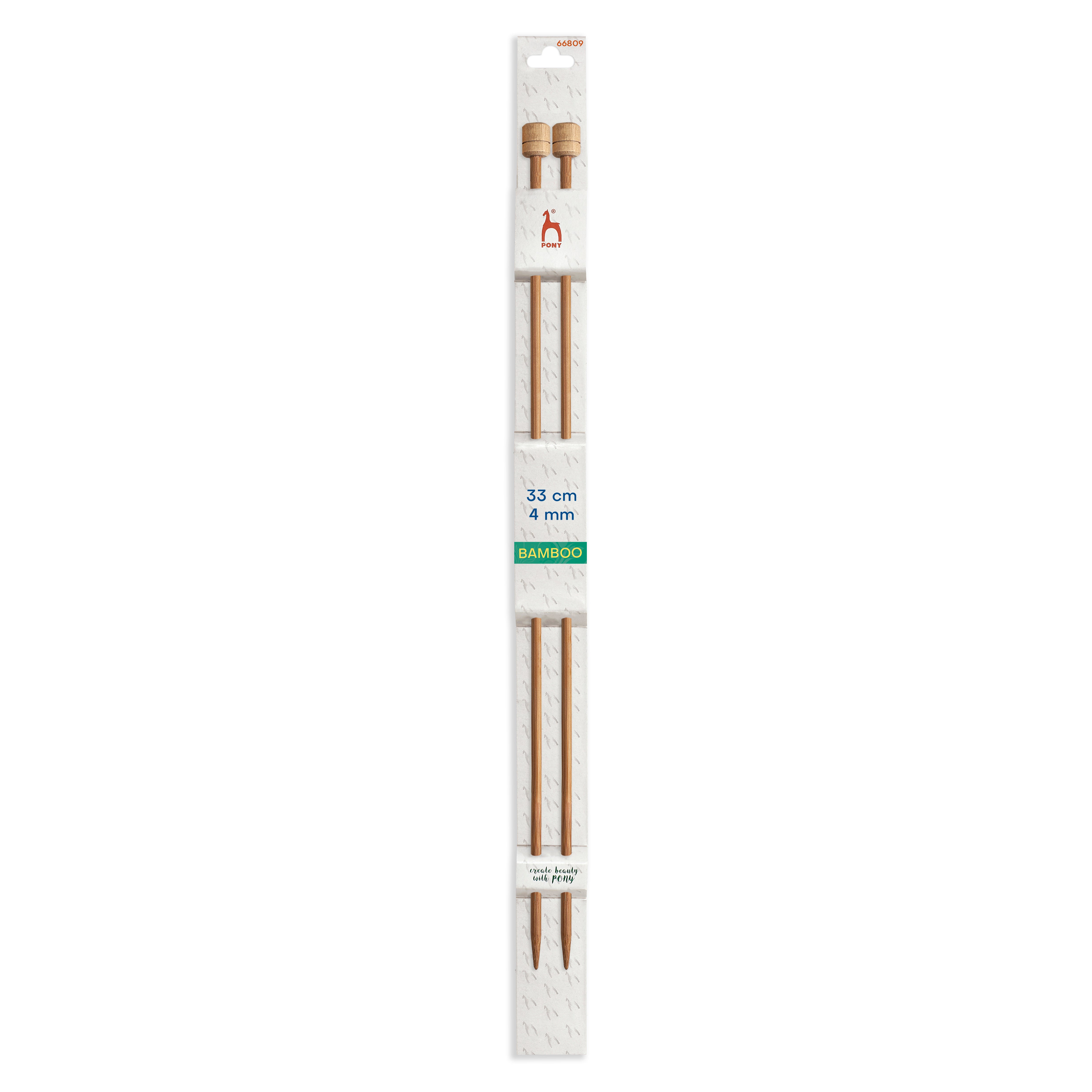 Bamboo knitting needles
