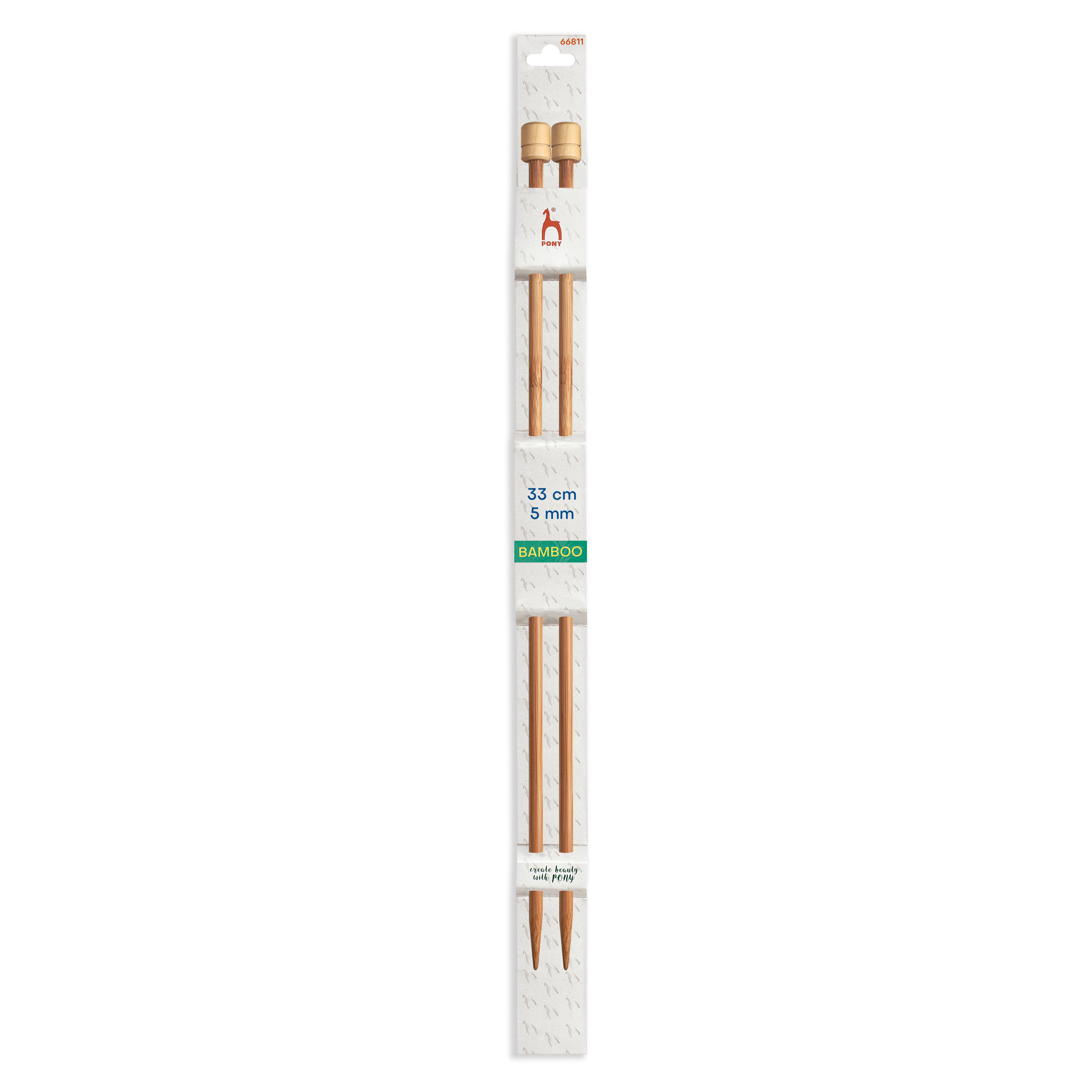 Bamboo knitting needles