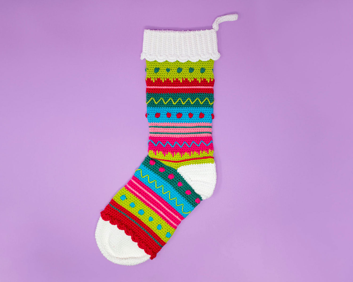 Christmas stocking yarn pack