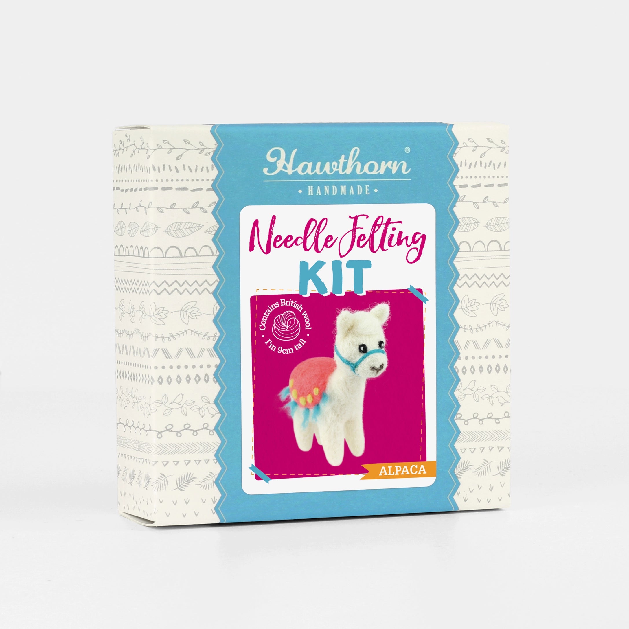 Alpaca Mini Needle Felting Kit | Complete Craft Kit