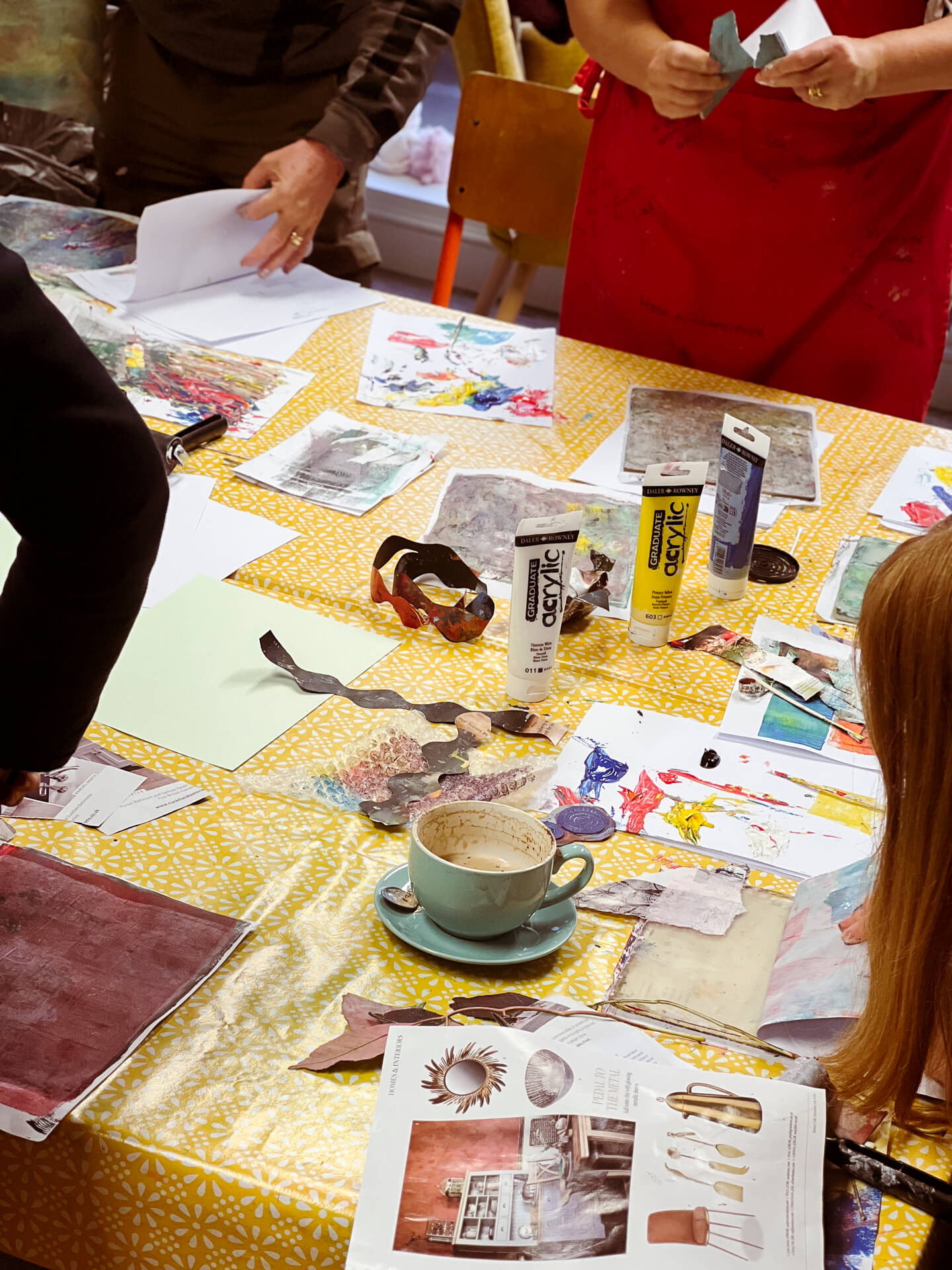 Beginners Gelli Printing Workshop at Maker Studio Eastbourne