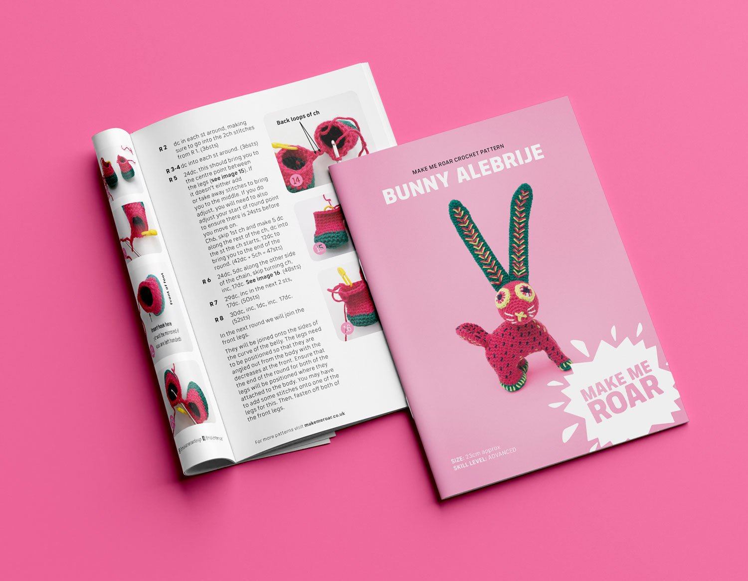 Bunny Alebrije pattern & YARN PACK