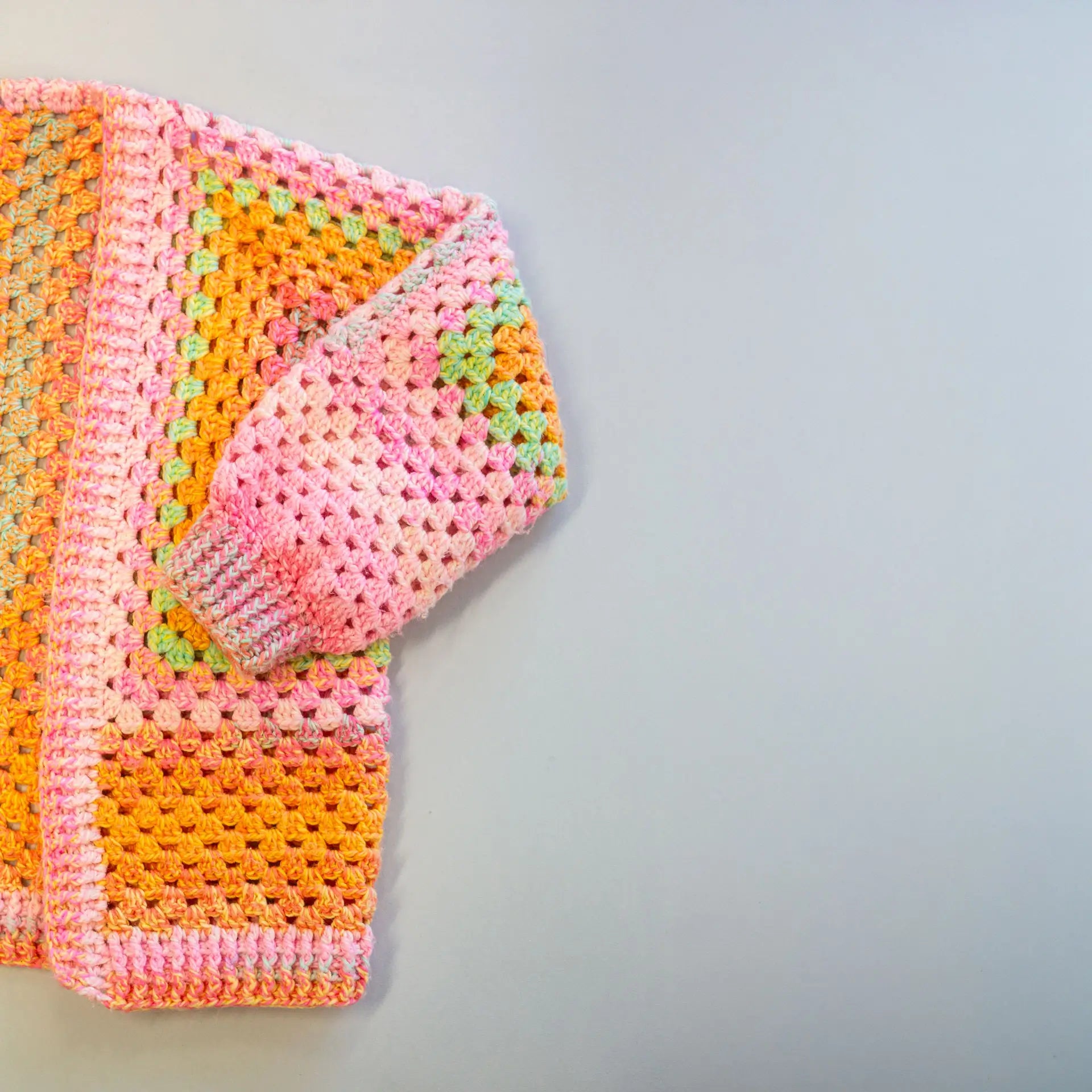 Crochet cardigan course for beginners