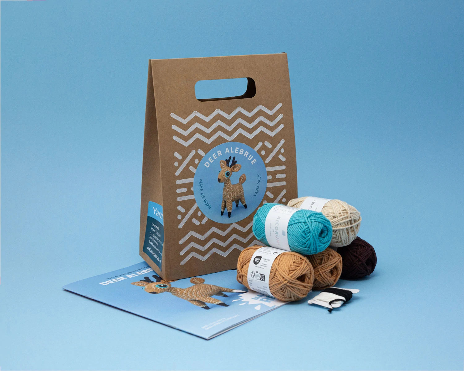 Deer Alebrije pattern & YARN PACK