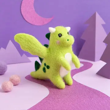 Baby Dragon Mini Needle Felting Kit | Complete Craft Kit