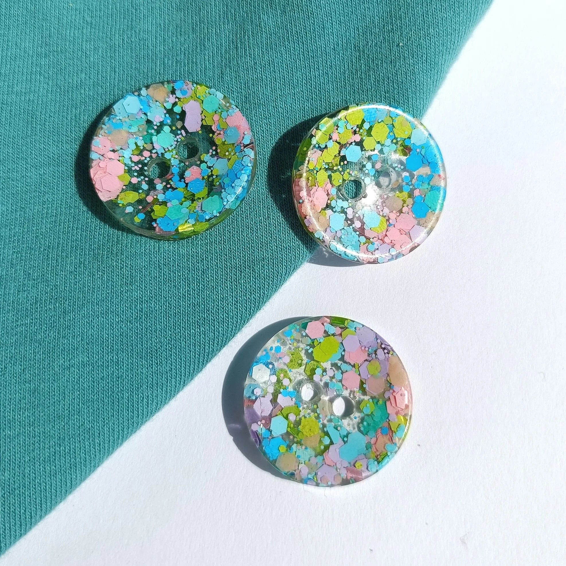 Festival Pan Buttons pack of 3