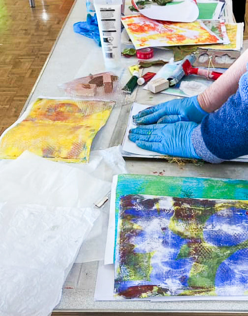 Beginners Gelli Printing Workshop