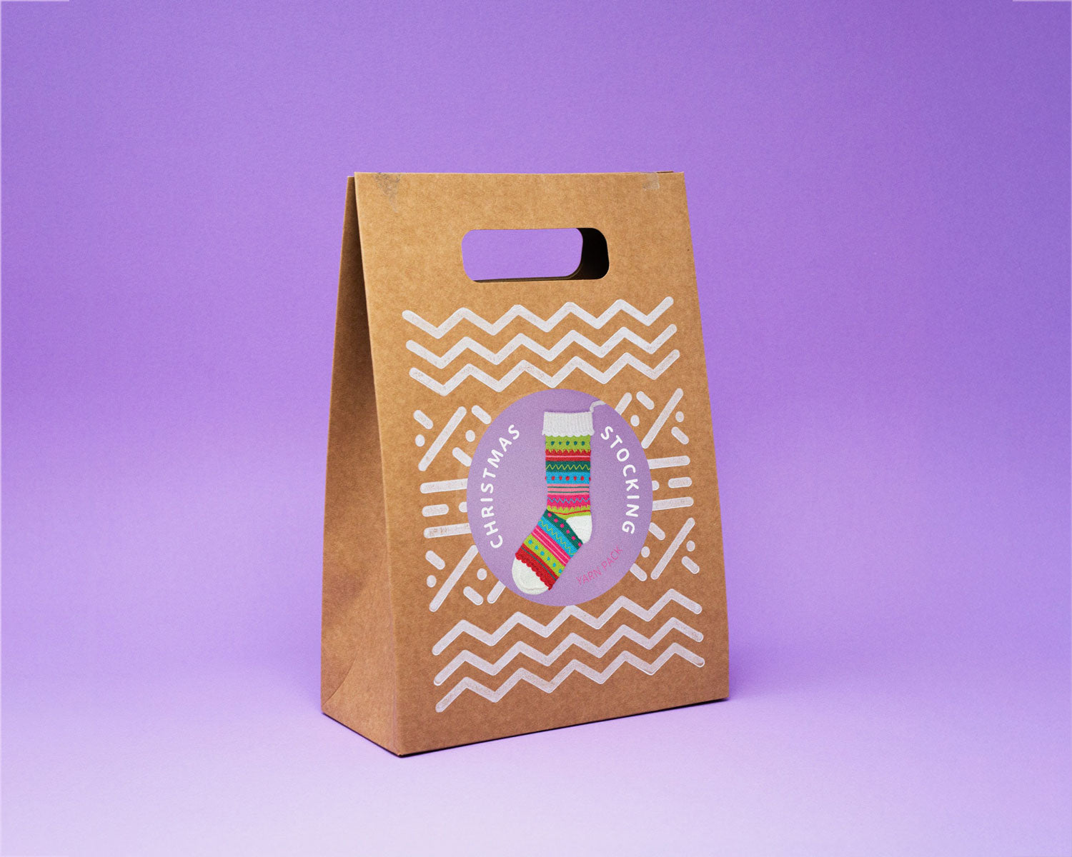 Christmas stocking yarn pack