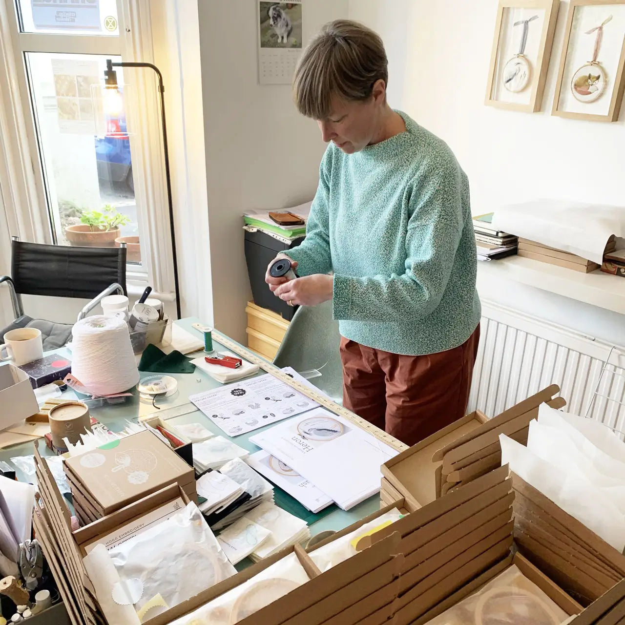 Meet the Tutor- Embroidery Artist Becky Hogg