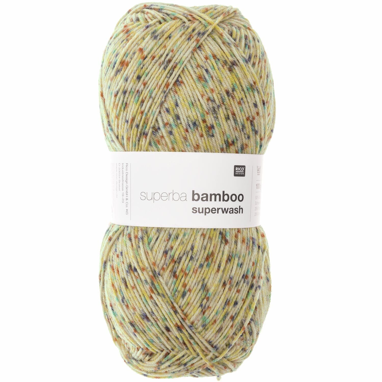 Supera bamboo sock yarn by Rico