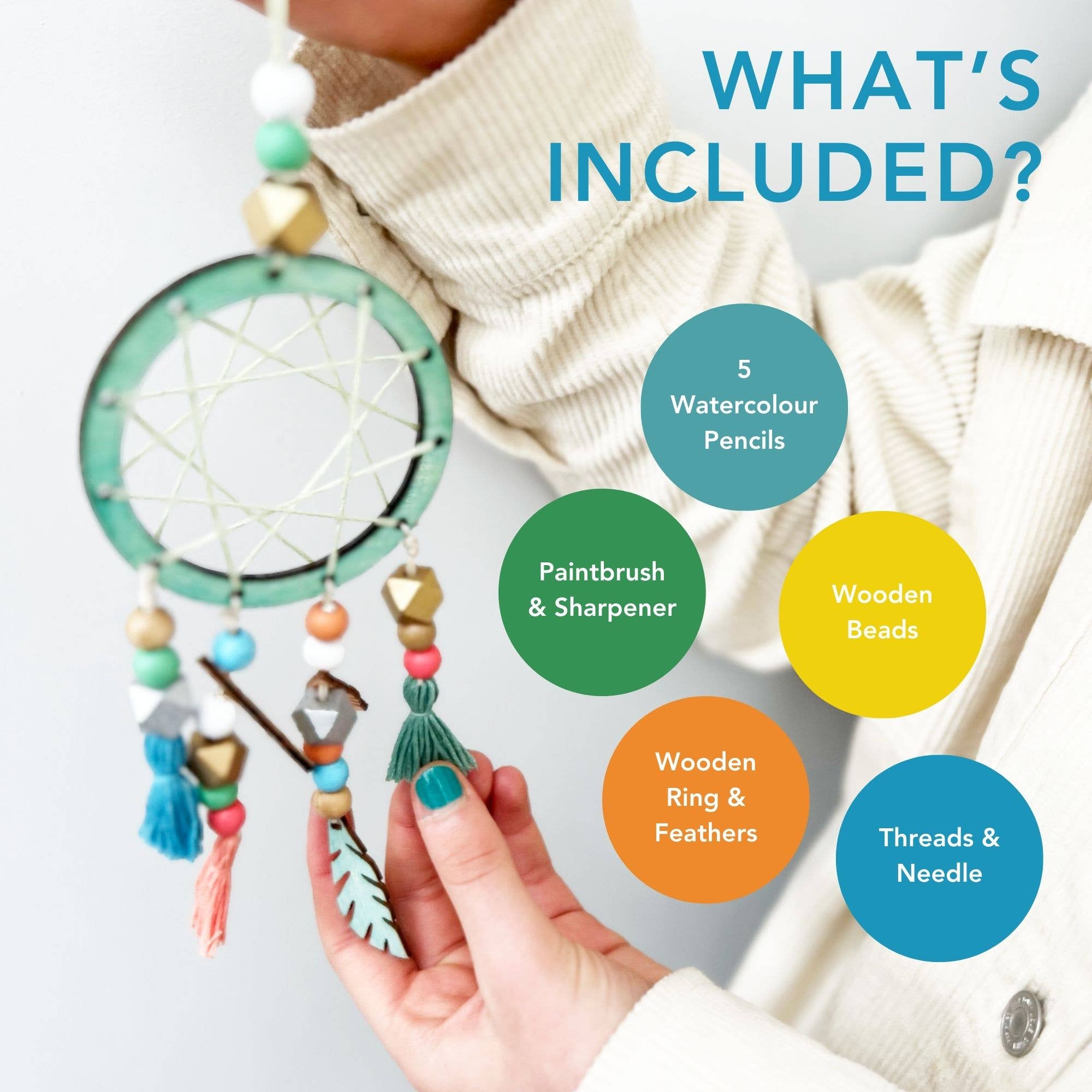 Cotton Twist - Make Your Own Dreamcatcher Craft Kit