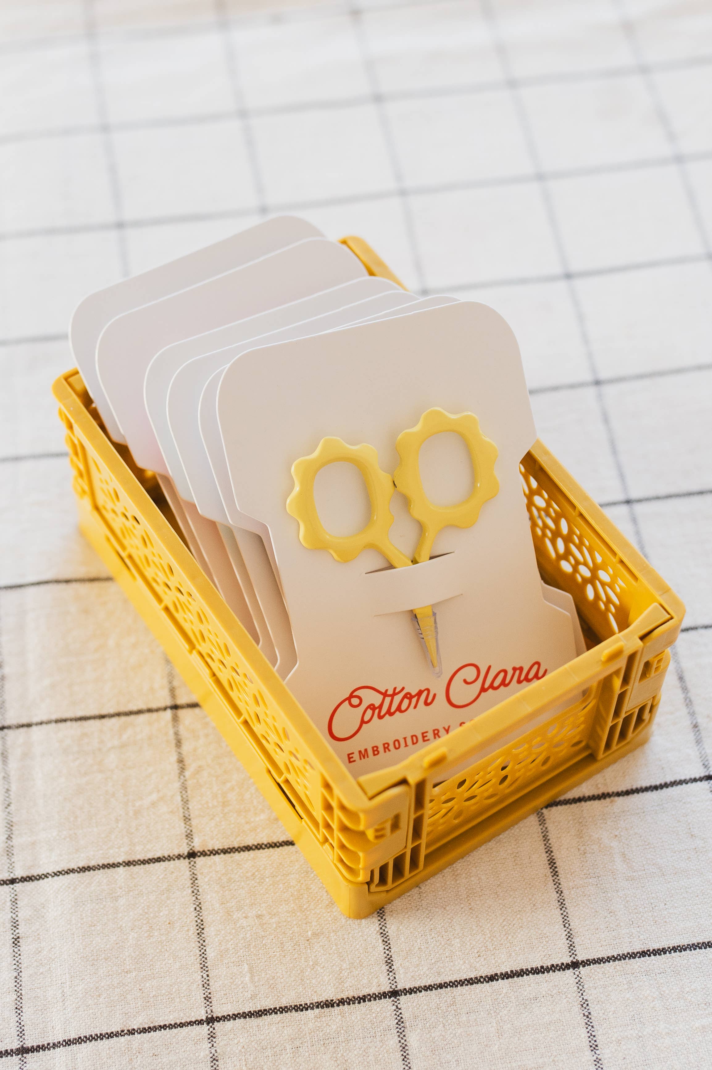 Cotton Clara Craft Kits & Supplies - Mini Sunflower Embroidery Scissors