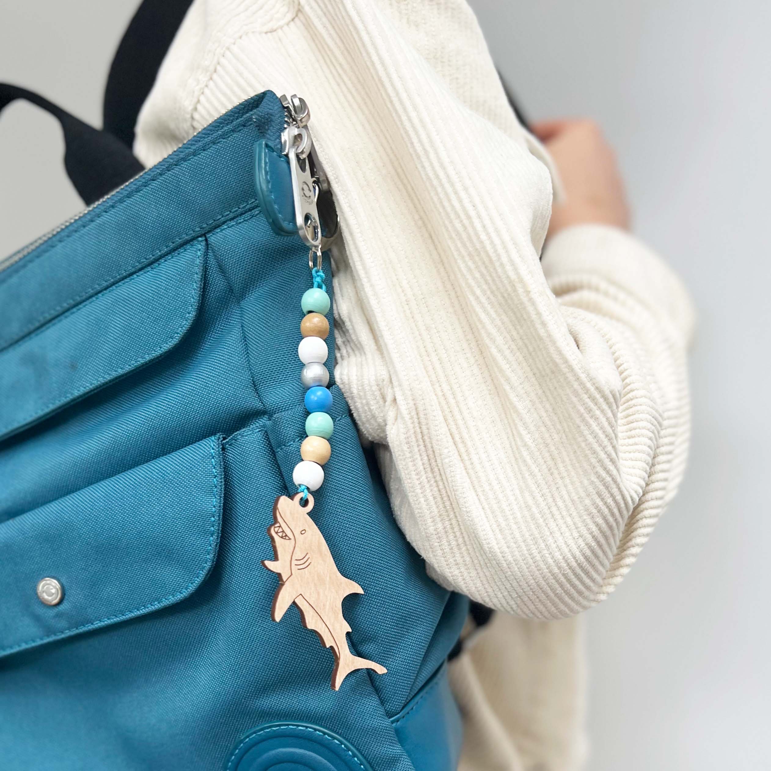 Cotton Twist (WE PREPAY ALL USA DUTIES) - Make Your Own Shark Keyring Kit