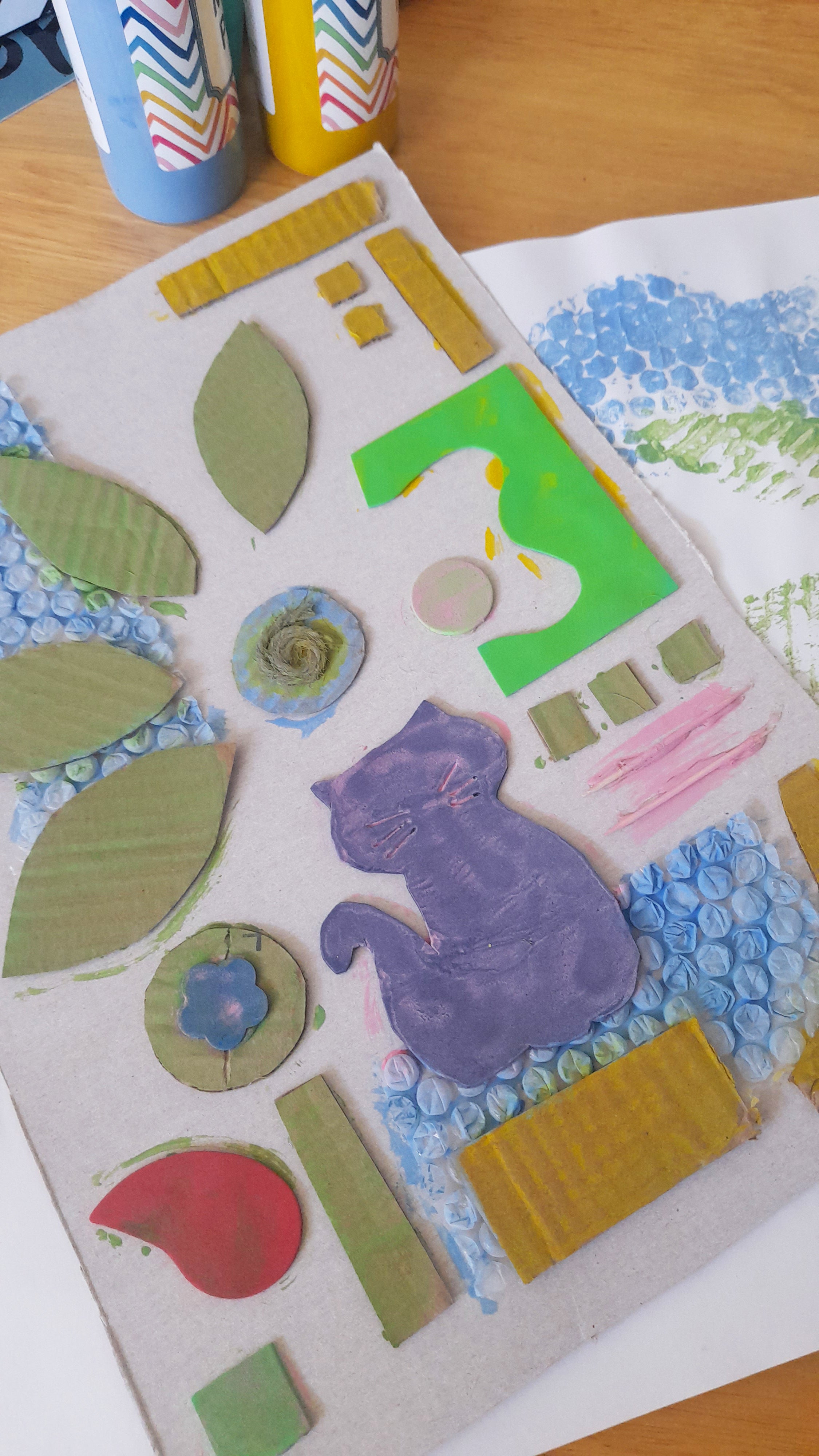 Collograph Printing Workshop under 11's