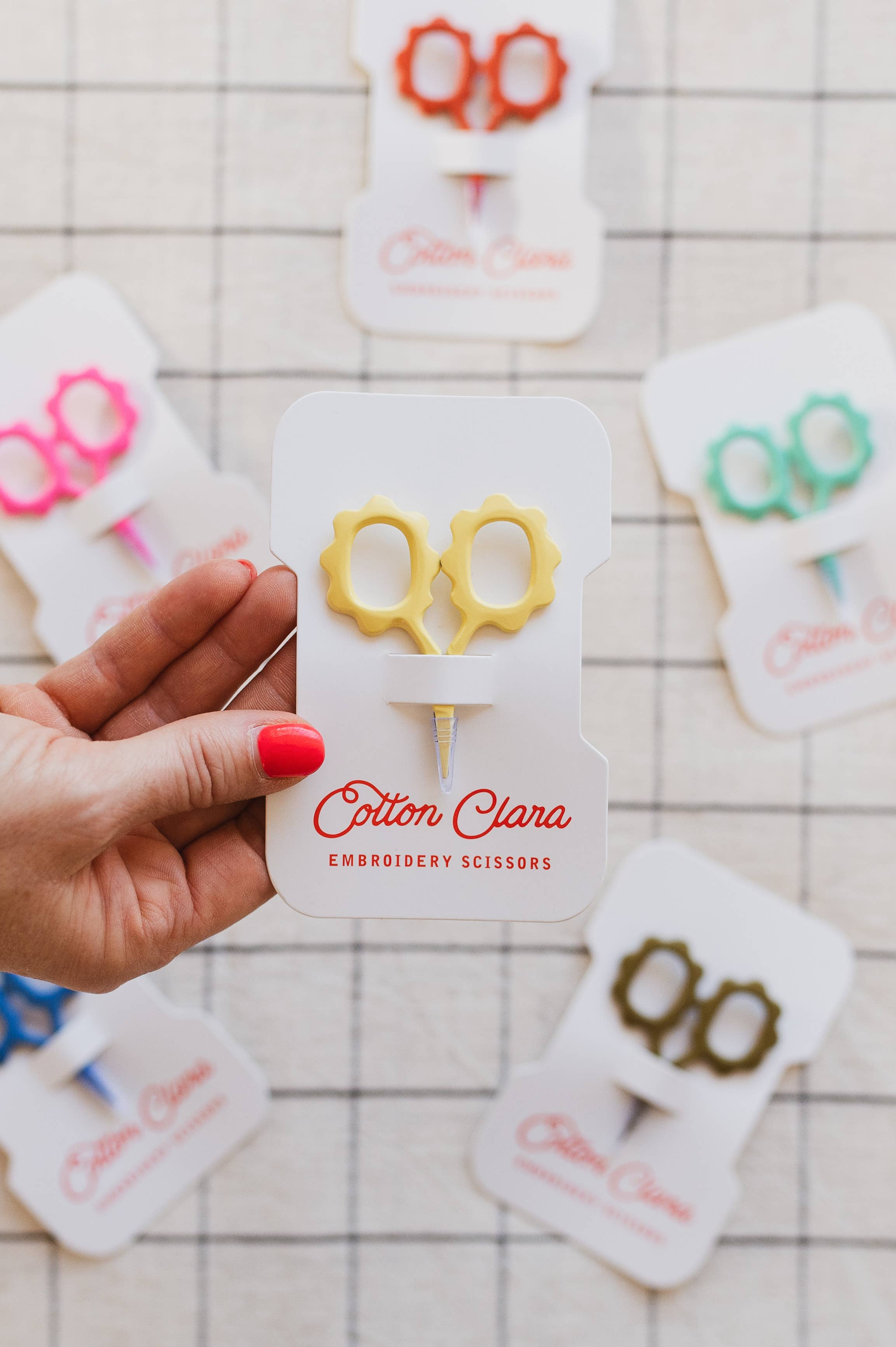 Cotton Clara Craft Kits & Supplies - Mini Sunflower Embroidery Scissors