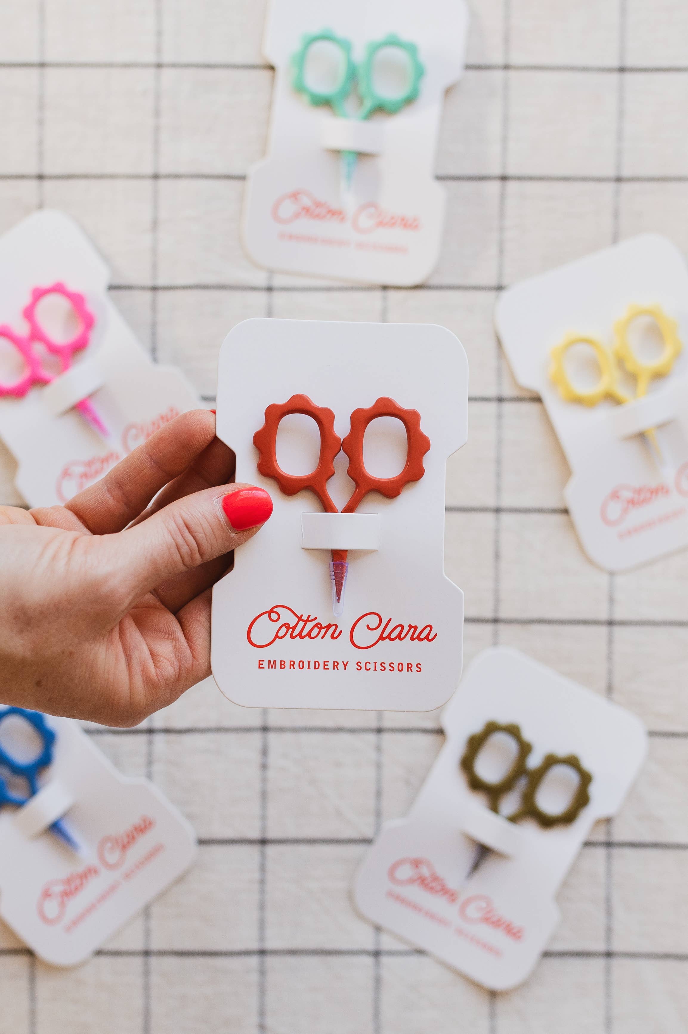 Cotton Clara Craft Kits & Supplies - Mini Sunflower Embroidery Scissors