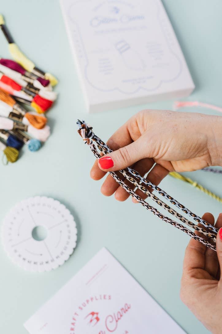 Cotton Clara Craft Kits & Supplies - Kumihimo Friendship Bracelet Kit