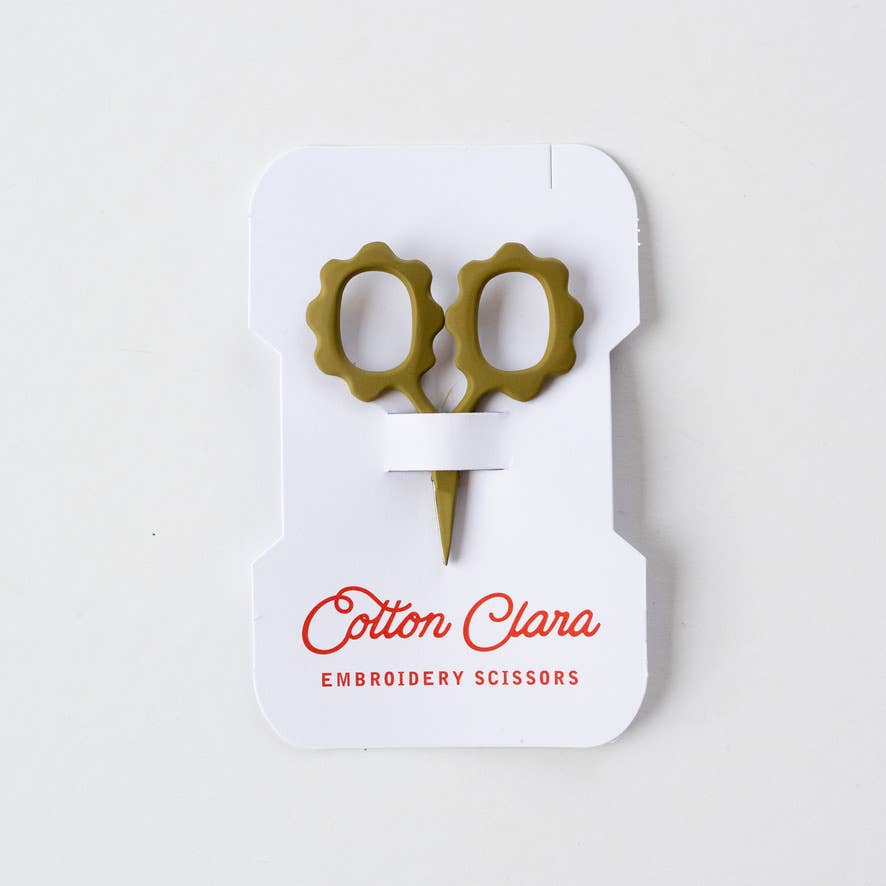 Cotton Clara Craft Kits & Supplies - Mini Sunflower Embroidery Scissors