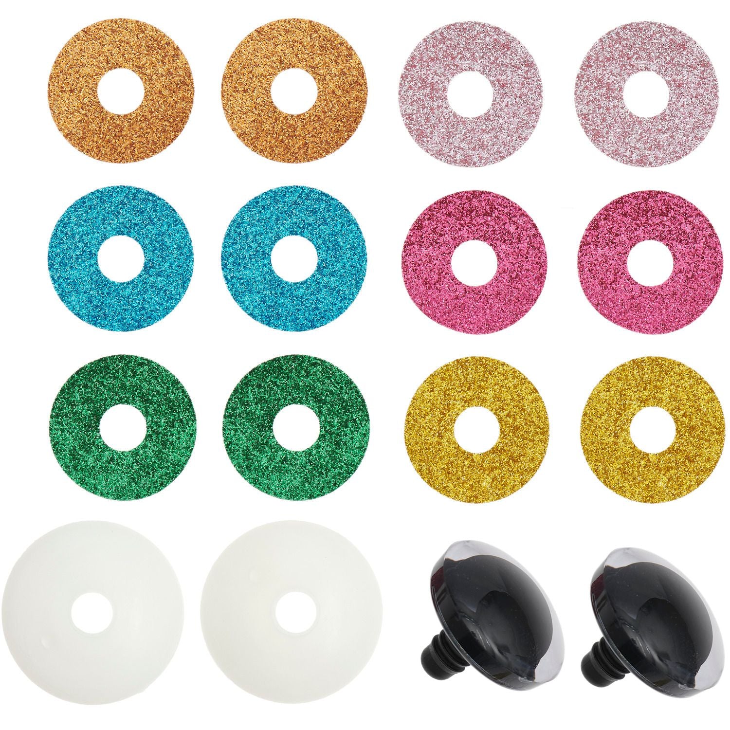 Rico safety eyes 40mm, 1 pair