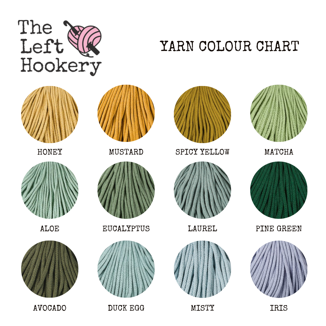The Left Hookery - Tiny Crochet Basket Kit