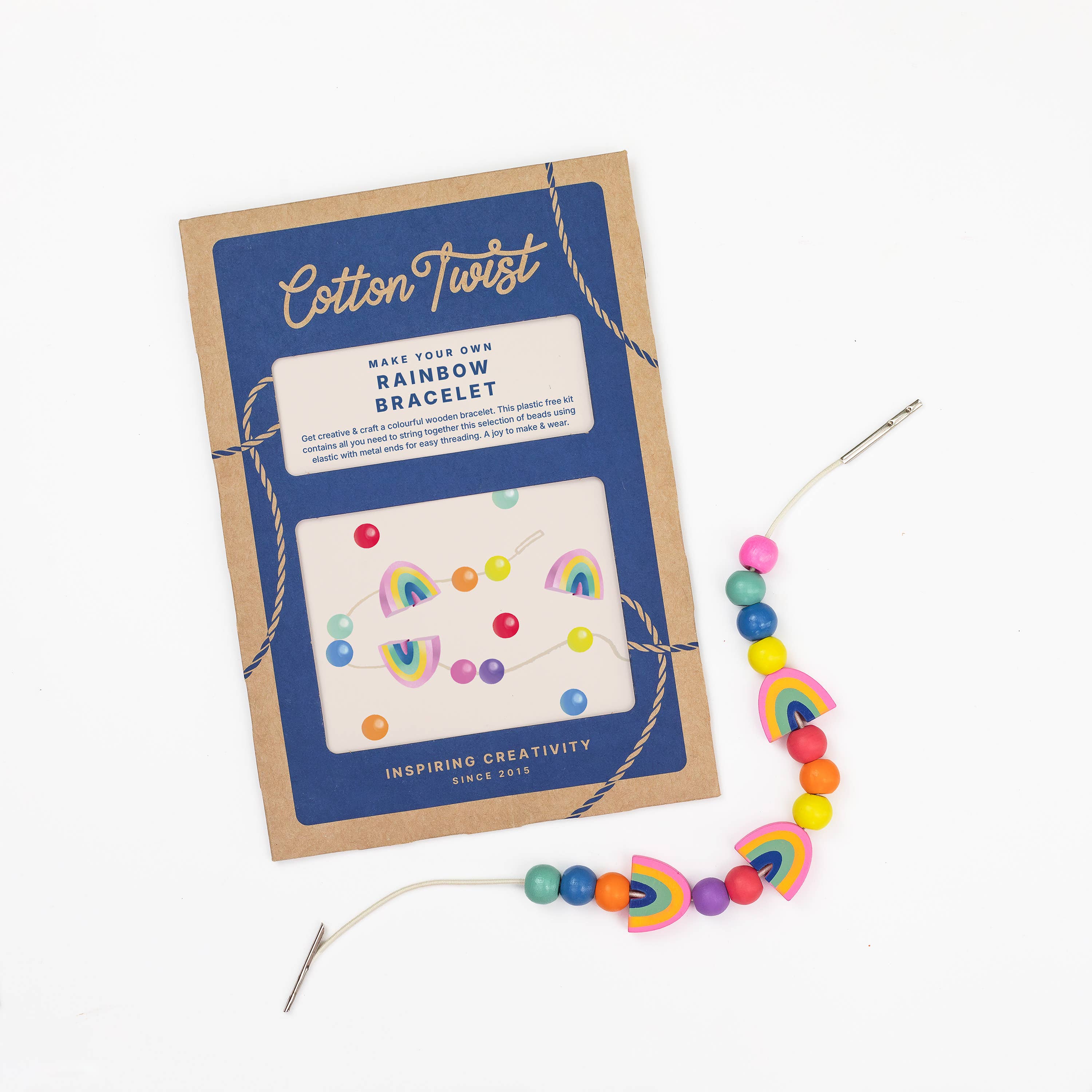 Cotton Twist  - Make Your Own Rainbow Bracelet