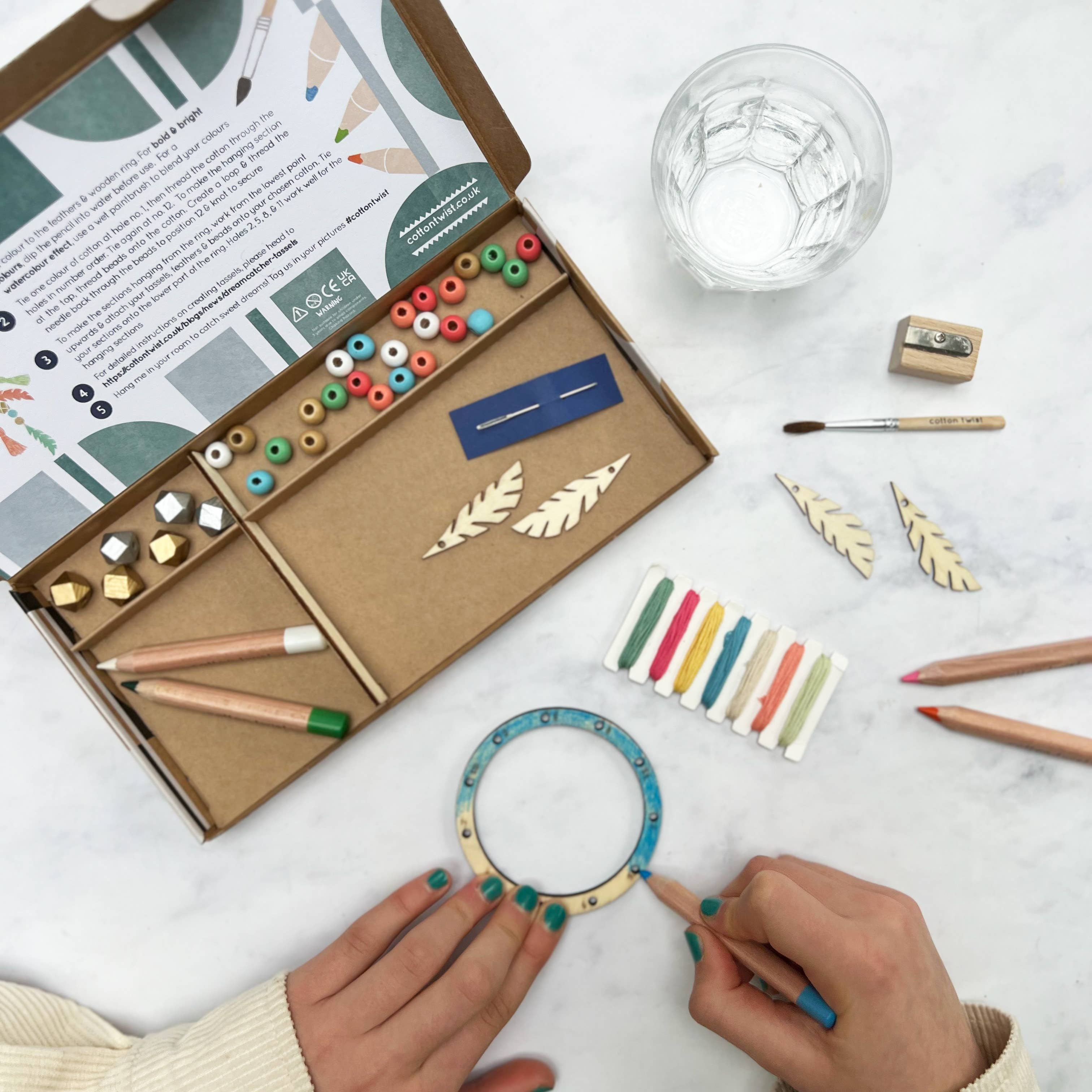Cotton Twist - Make Your Own Dreamcatcher Craft Kit