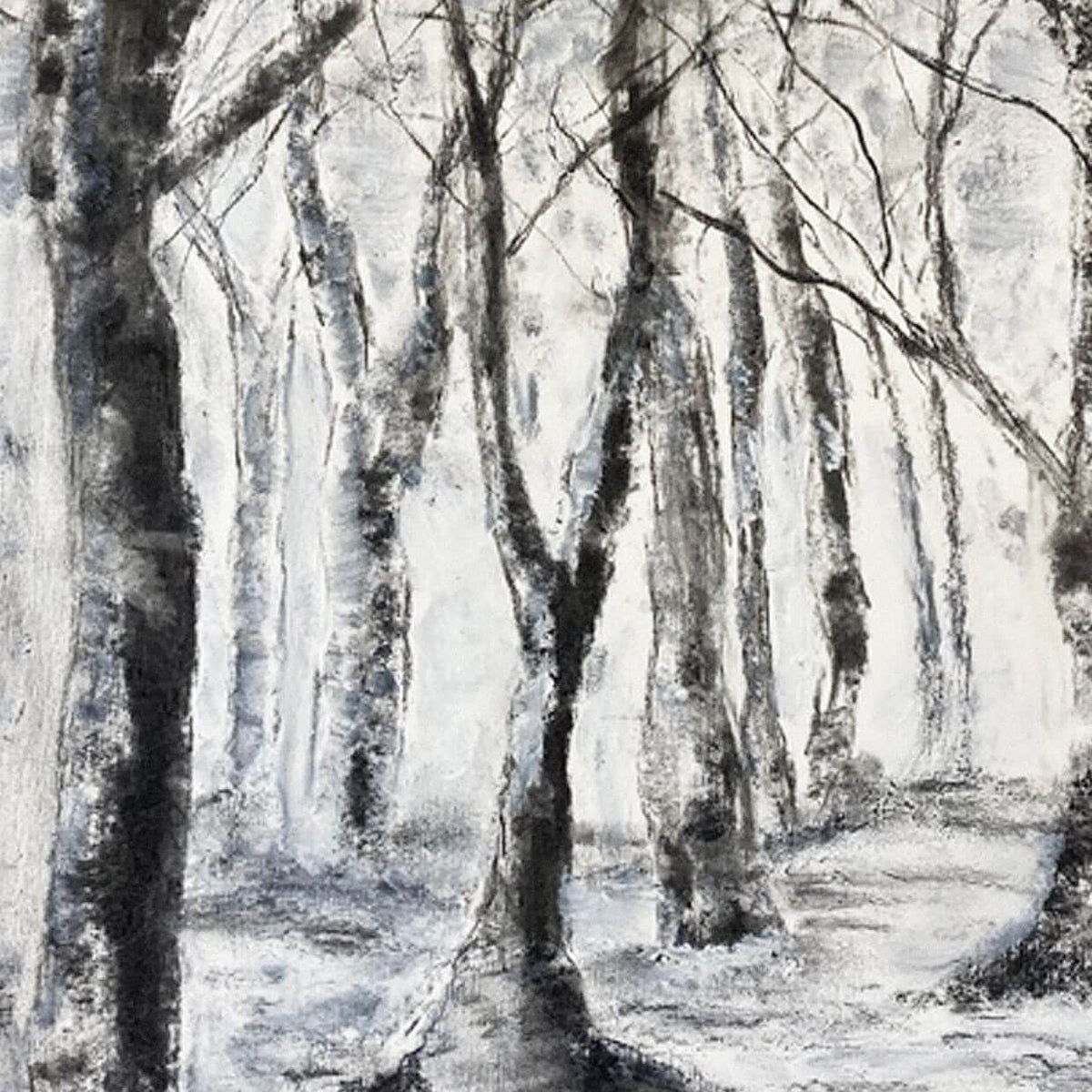 Charcoal and Acrylic Workshop