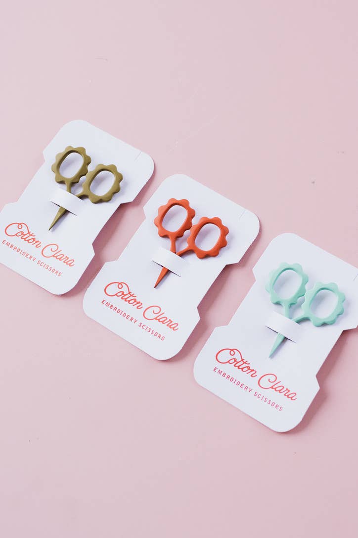 Cotton Clara Craft Kits & Supplies - Mini Sunflower Embroidery Scissors