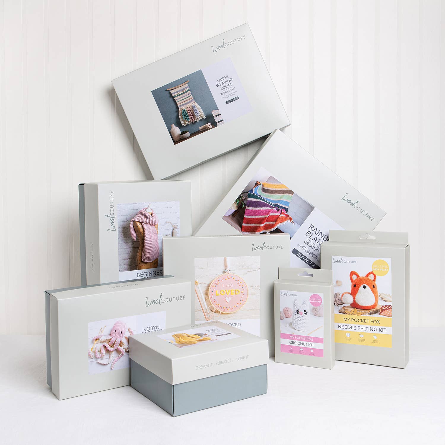 Absolute Beginners Cowl Knitting Kit - Wool Couture Company