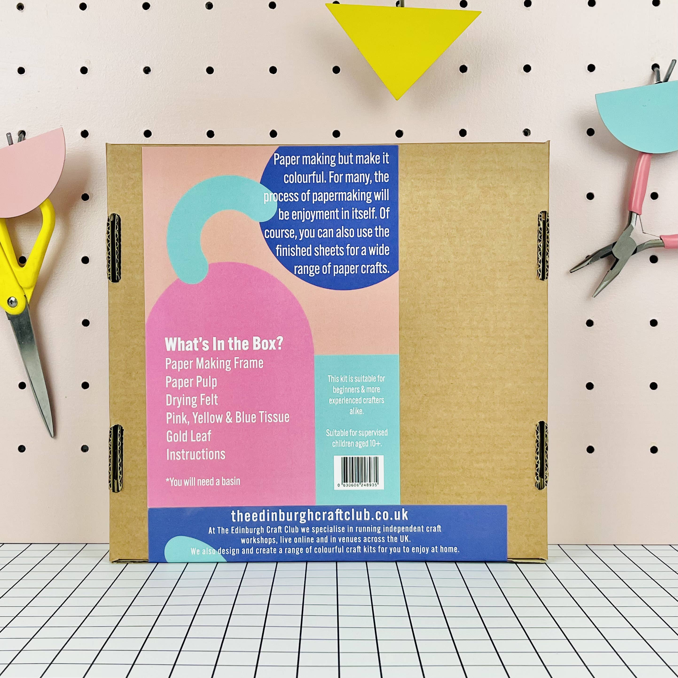 The Edinburgh Craft Club - Terrazzo Paper Making Kit