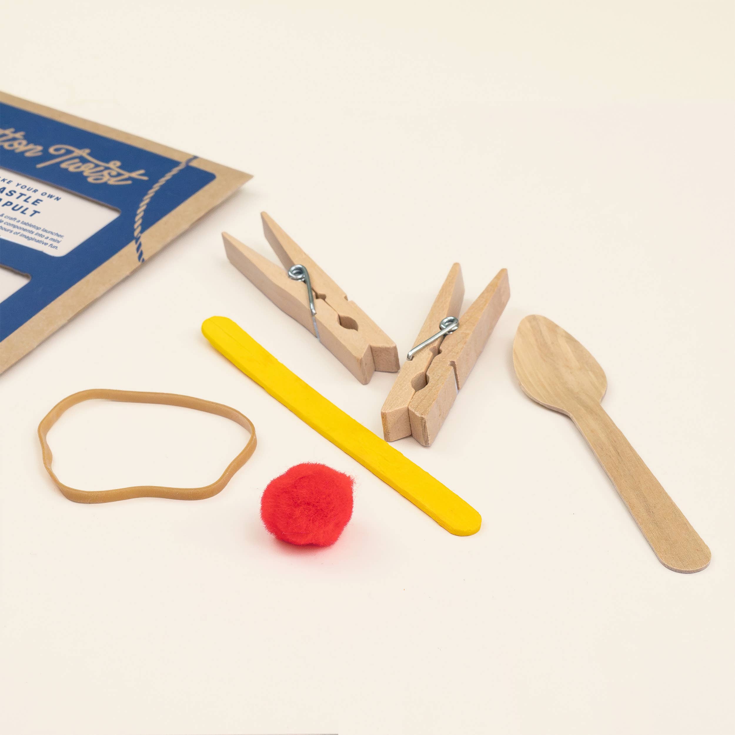 Cotton Twist  - Make Your Own Castle Catapult