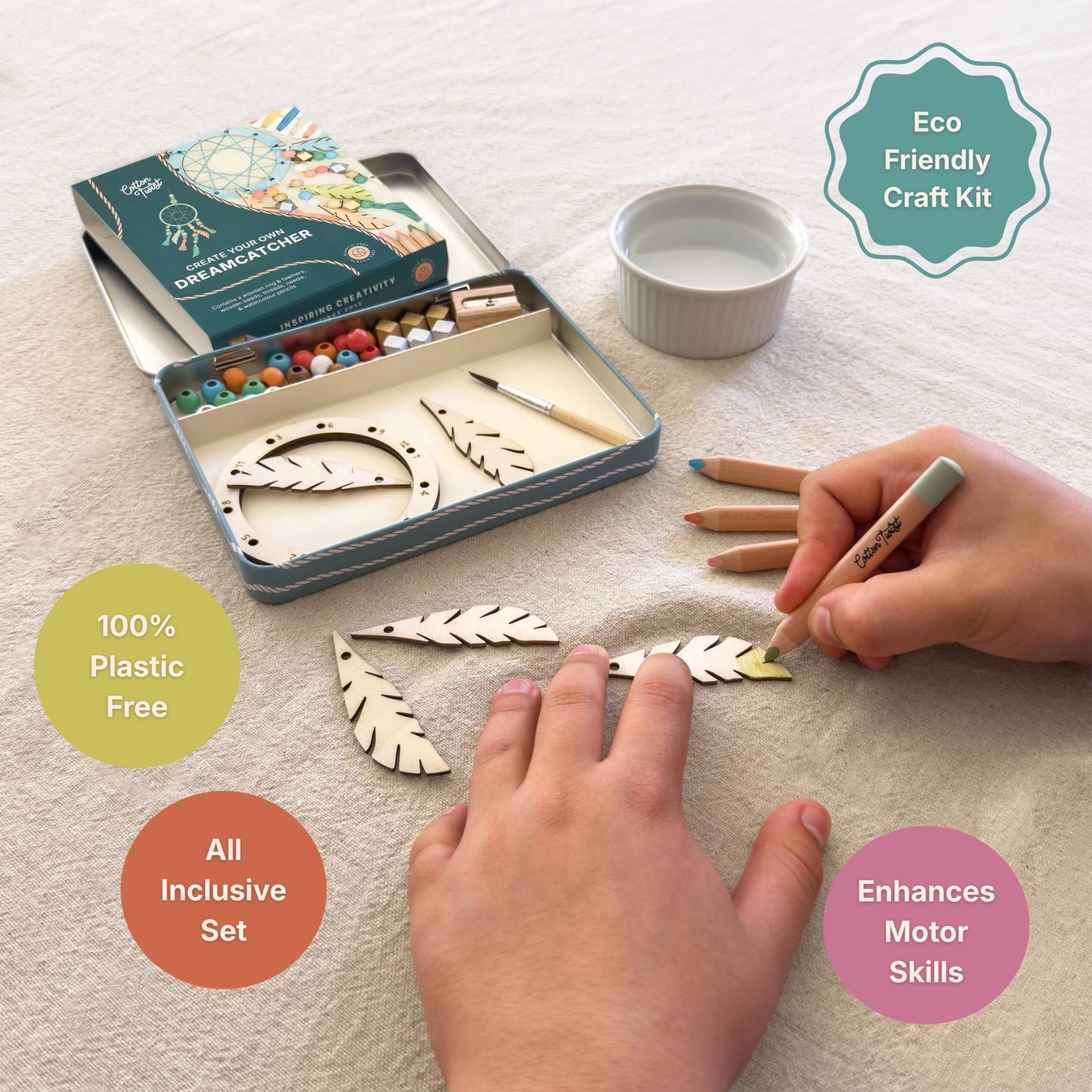 Cotton Twist - Make Your Own Dreamcatcher Craft Kit
