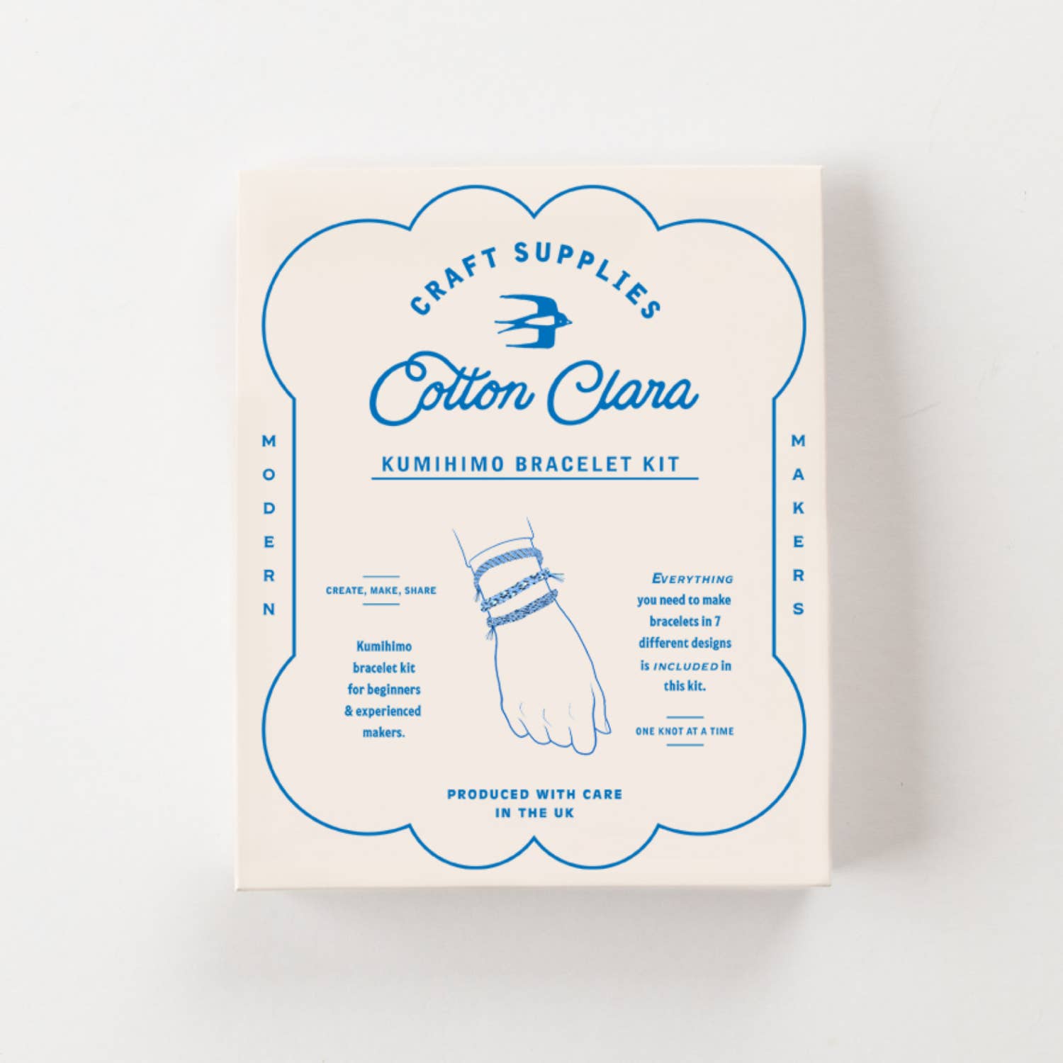 Cotton Clara Craft Kits & Supplies - Kumihimo Friendship Bracelet Kit