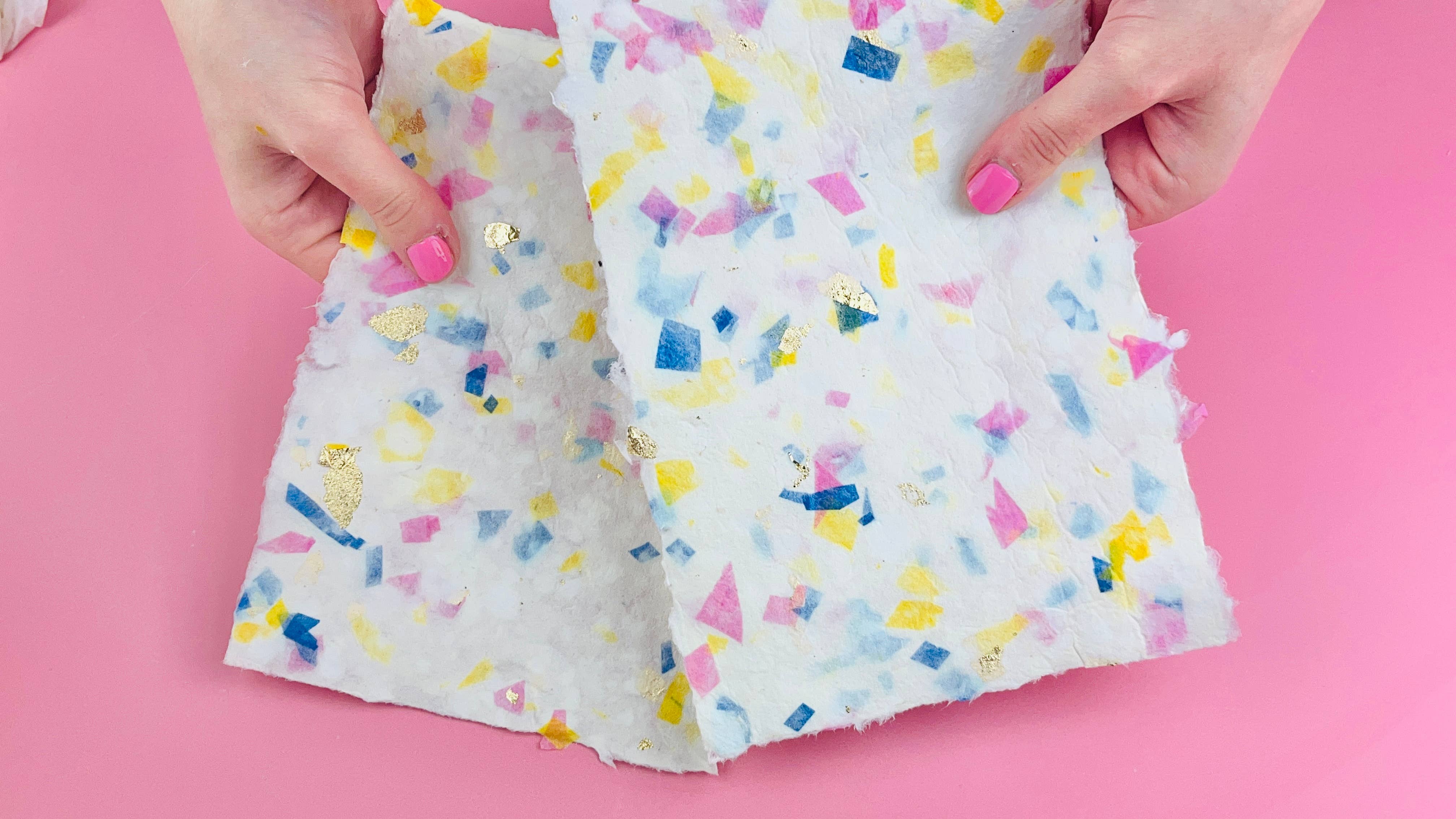 The Edinburgh Craft Club - Terrazzo Paper Making Kit