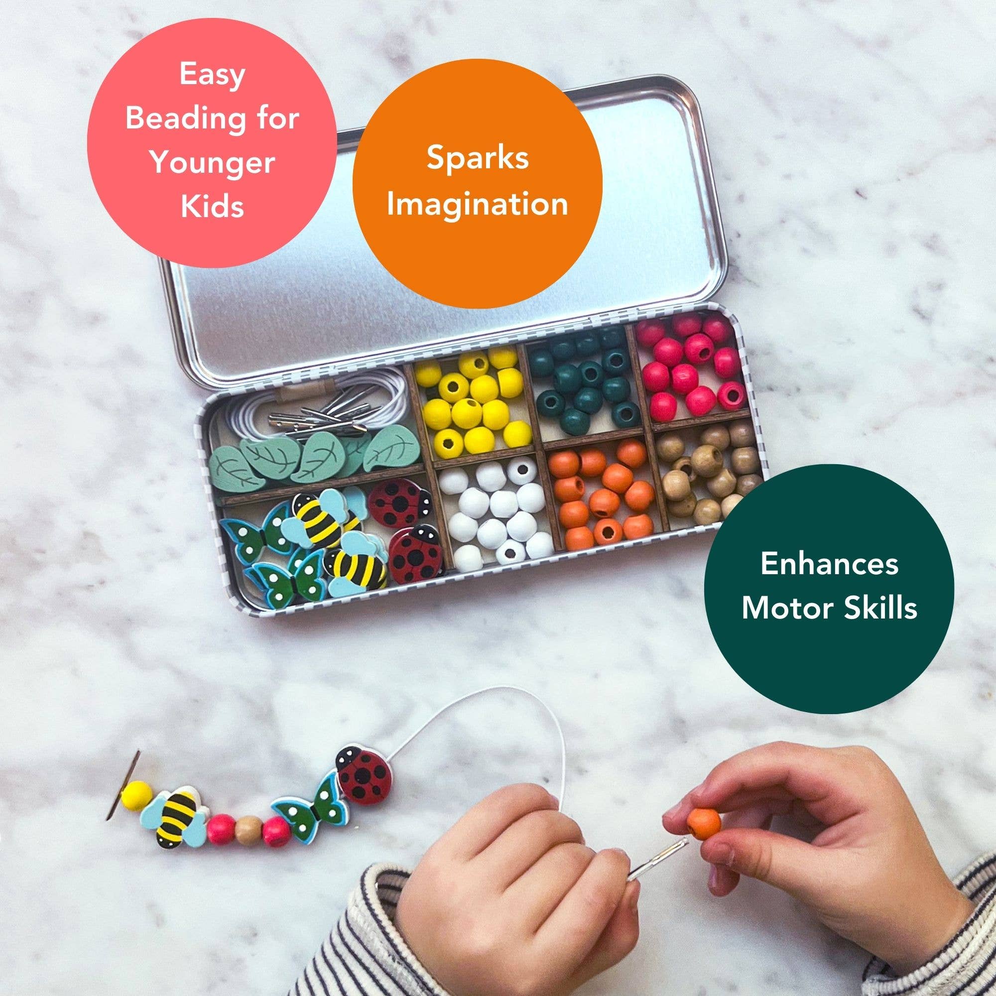 Cotton Twist - Minibeast Bracelet Bead Kit