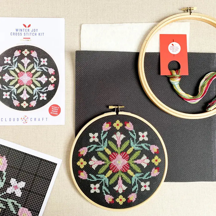 Cross stitch kit - Winter Joy