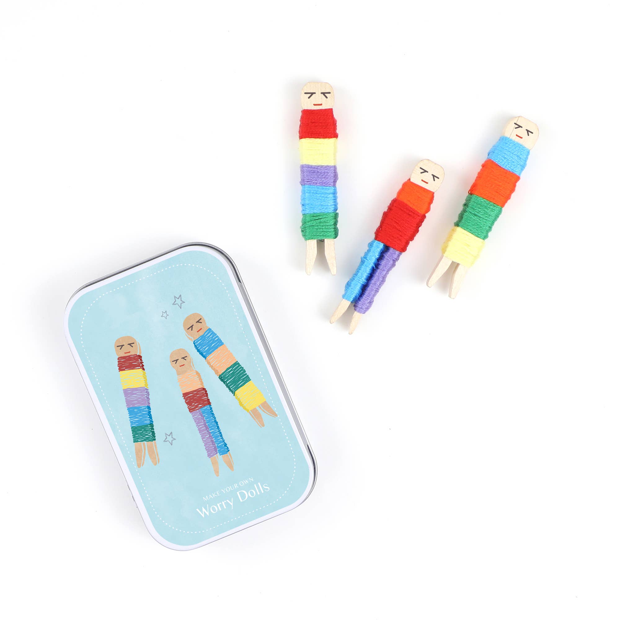 Cotton Twist - Worry Dolls Keepsake Craft Gift