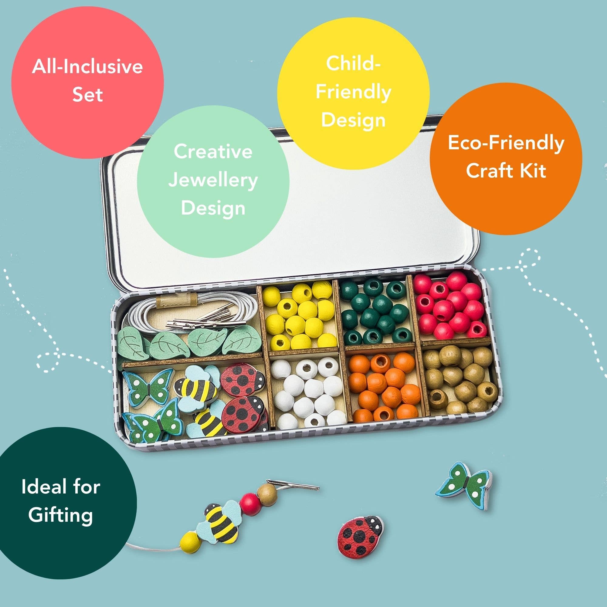 Cotton Twist - Minibeast Bracelet Bead Kit
