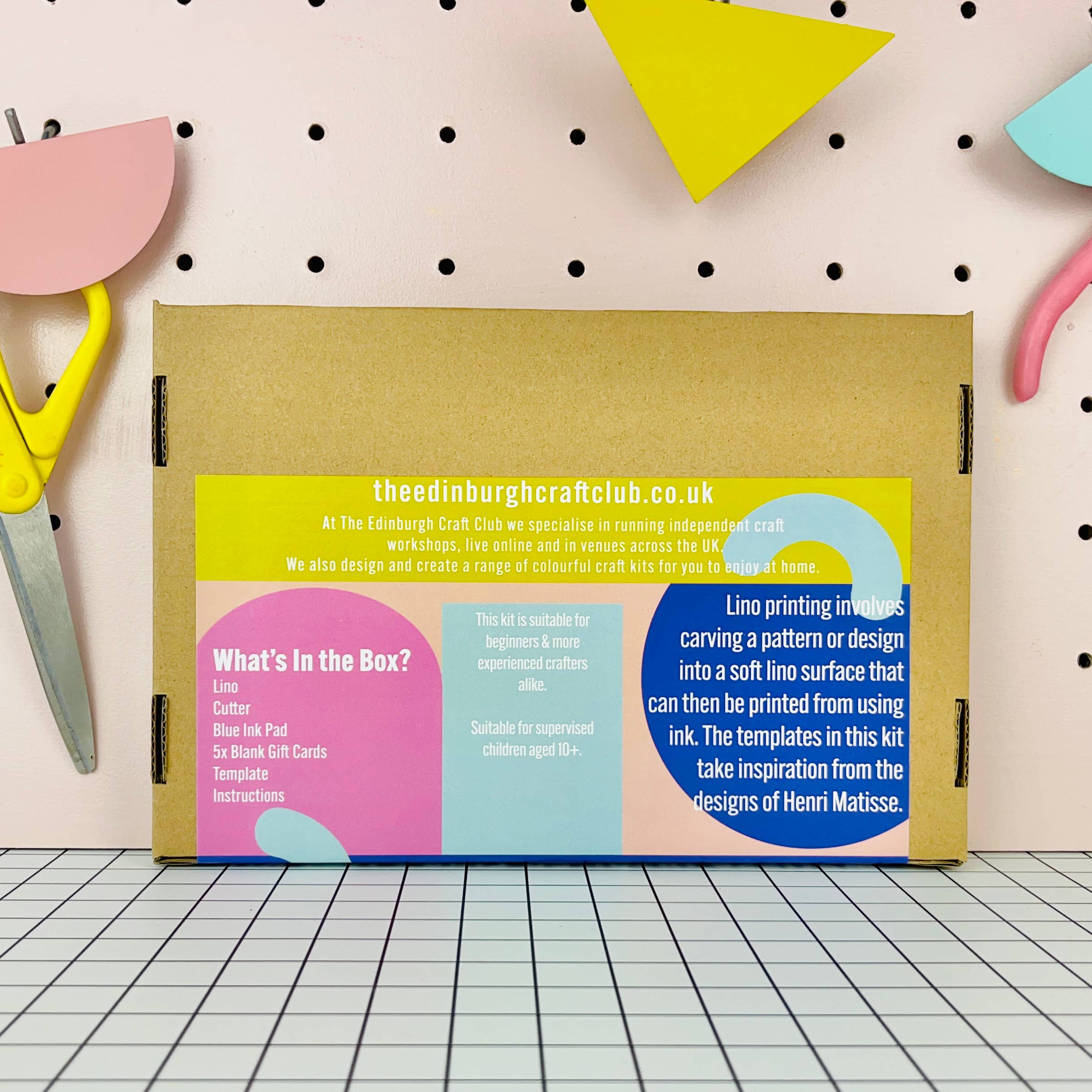 The Edinburgh Craft Club - Matisse Inspired Lino Print Kit