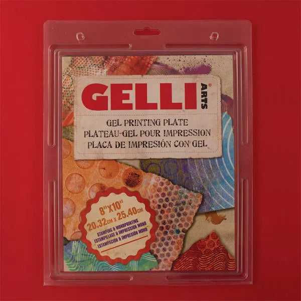 Gelli Printing - print plate