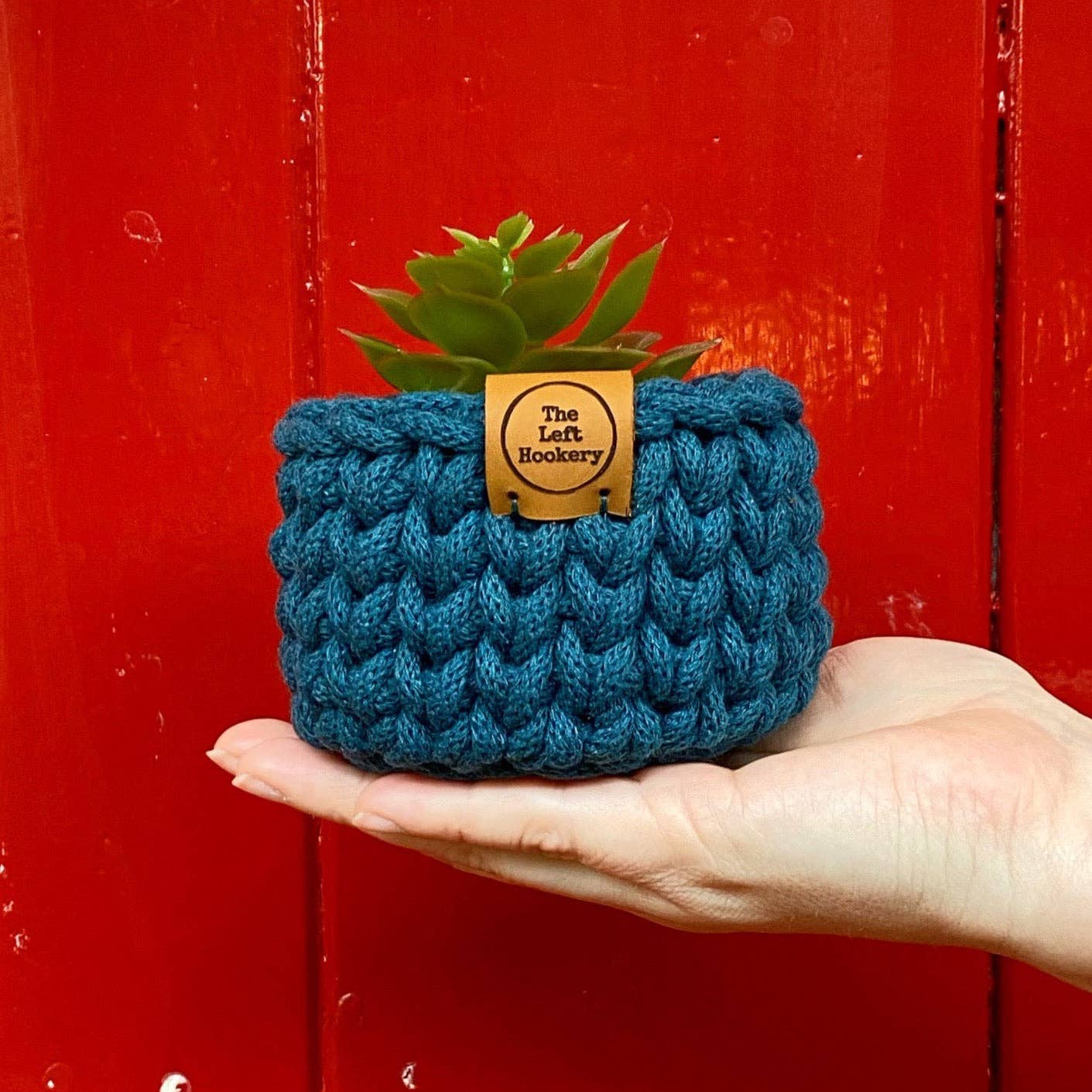 The Left Hookery - Tiny Crochet Basket Kit
