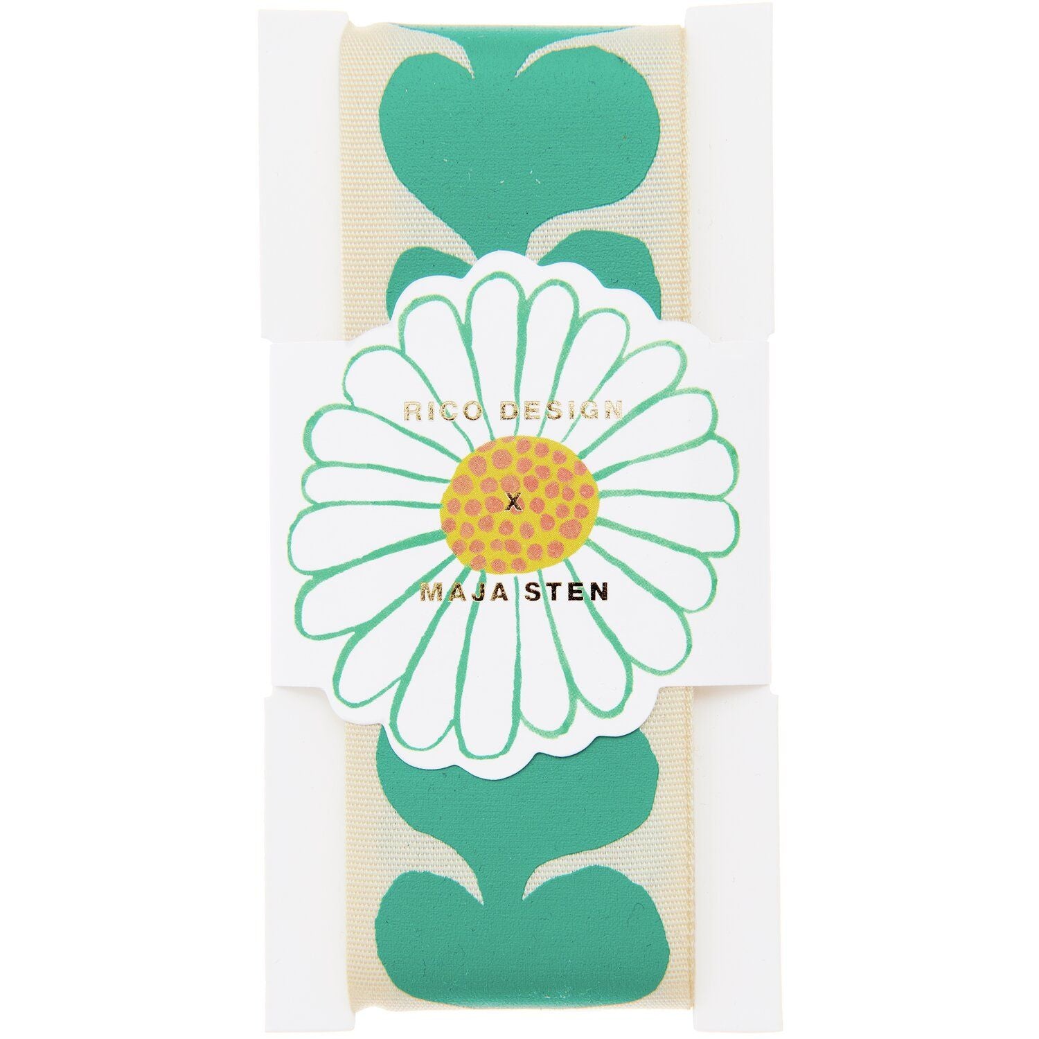 Taffeta ribbon Midsommar Magic clover