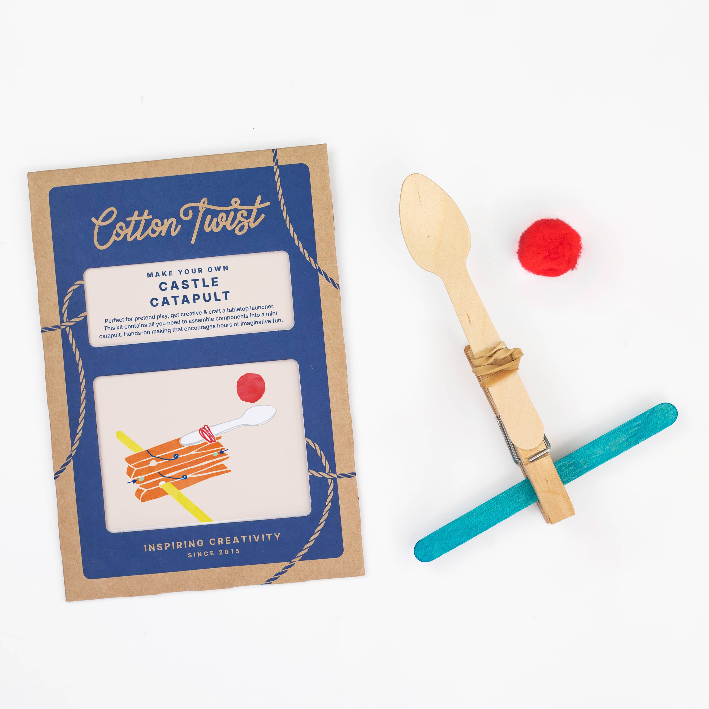 Cotton Twist  - Make Your Own Castle Catapult